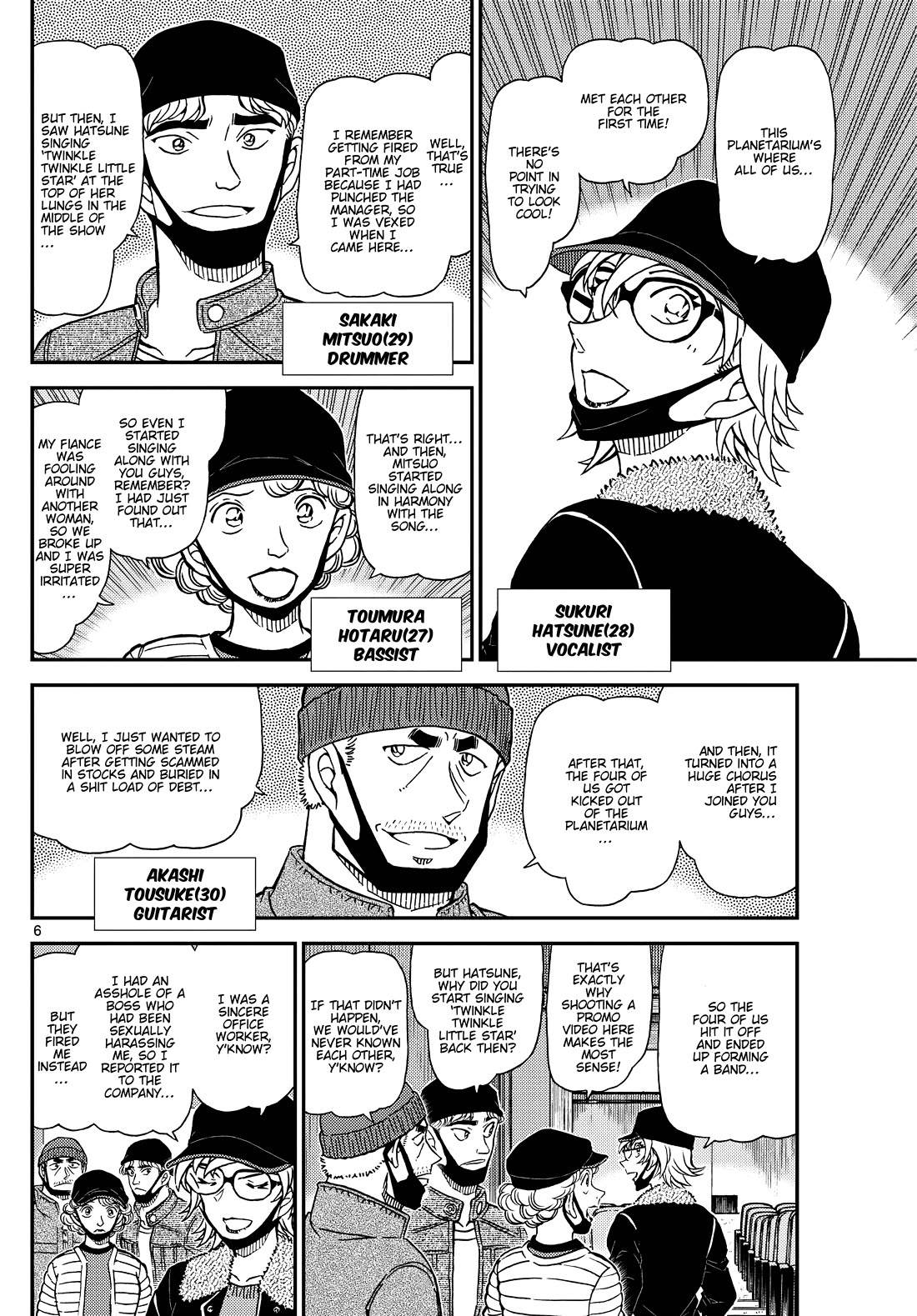 Detective Conan Chapter 1157 page 6 - Chapter 1157: Under A Star-Lit Sky