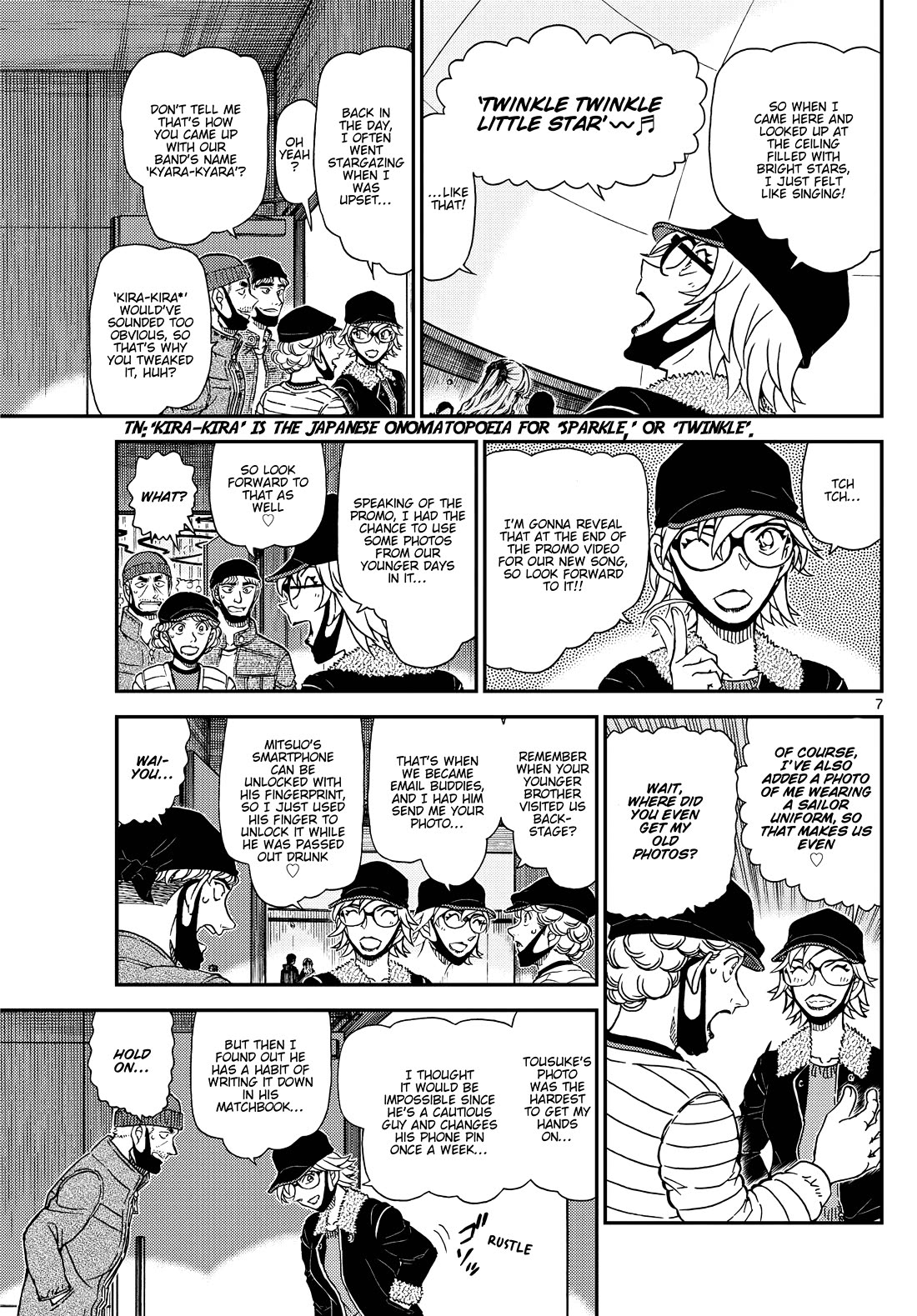 Detective Conan Chapter 1157 page 7 - Chapter 1157: Under A Star-Lit Sky