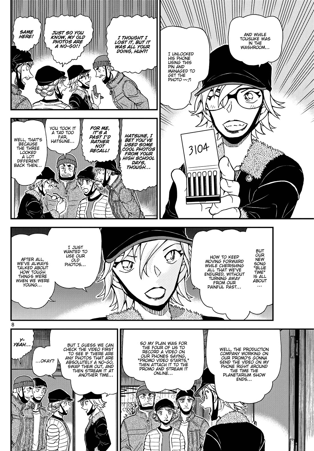Detective Conan Chapter 1157 page 8 - Chapter 1157: Under A Star-Lit Sky