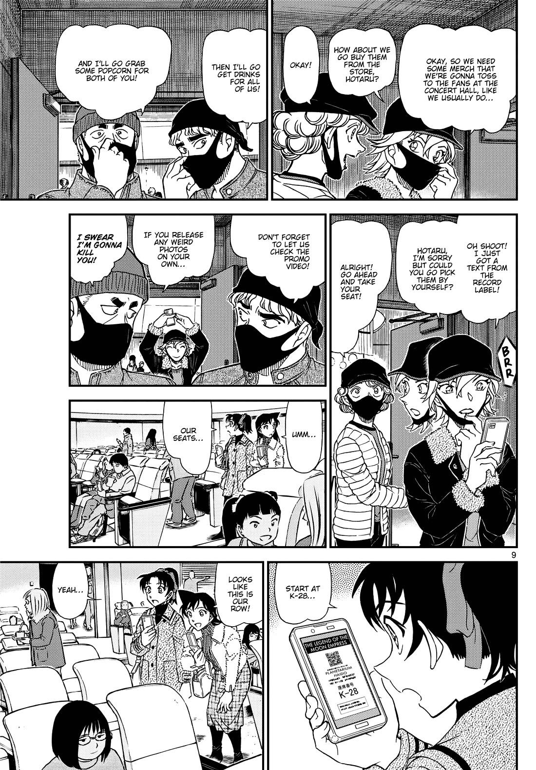 Detective Conan Chapter 1157 page 9 - Chapter 1157: Under A Star-Lit Sky
