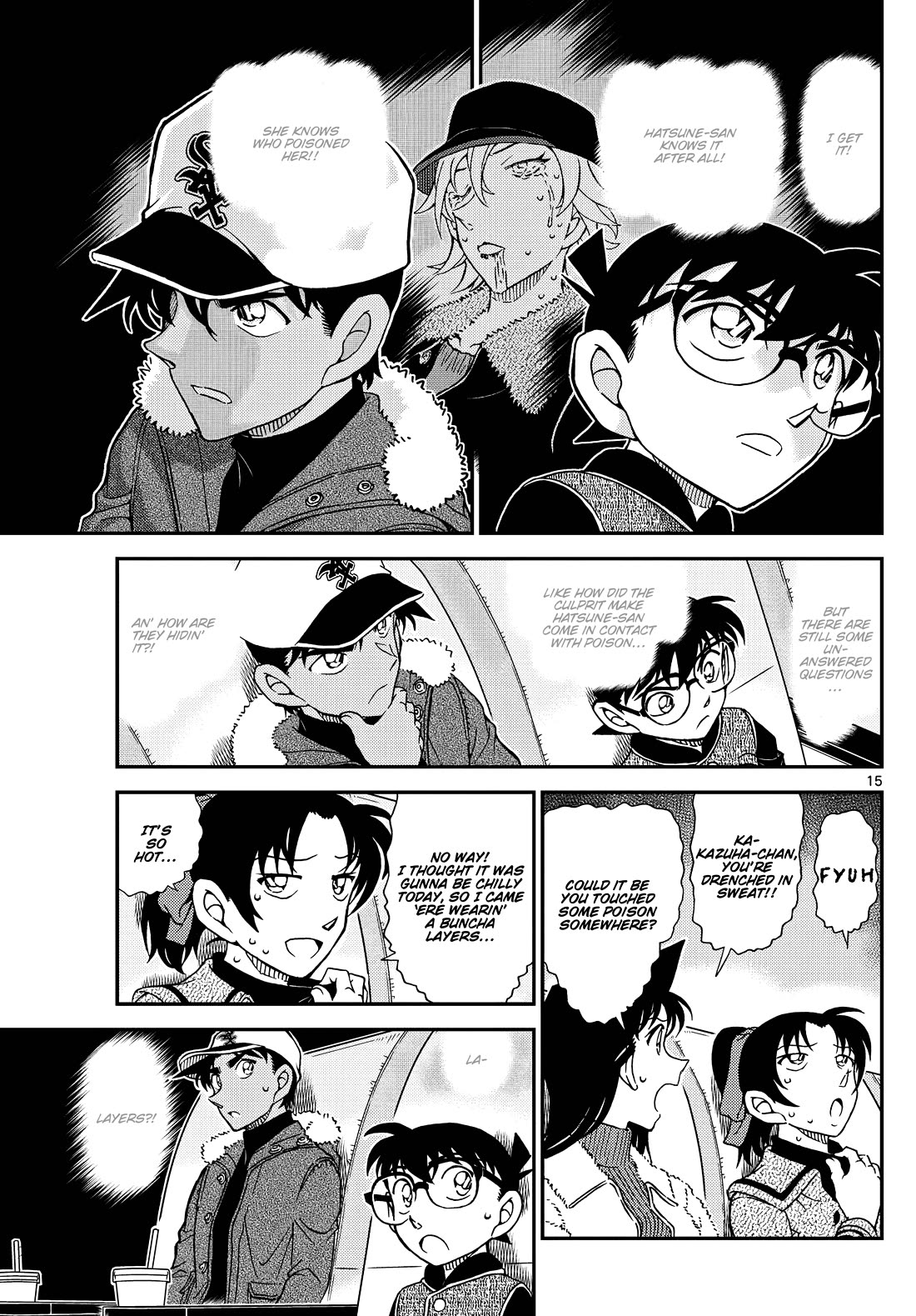 Detective Conan Chapter 1158 page 15 - Chapter 1158: An Eerie Sound
