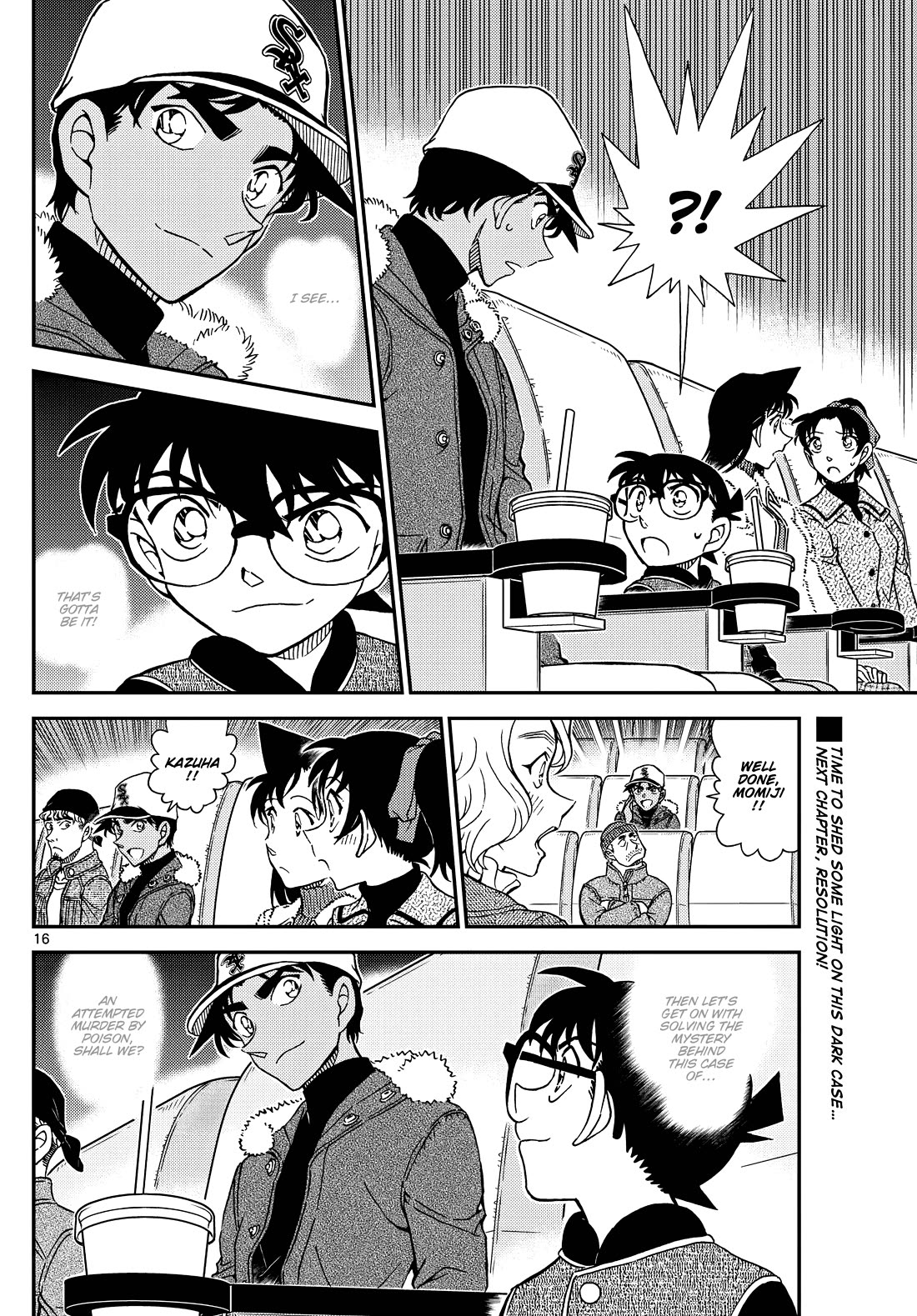Detective Conan Chapter 1158 page 16 - Chapter 1158: An Eerie Sound