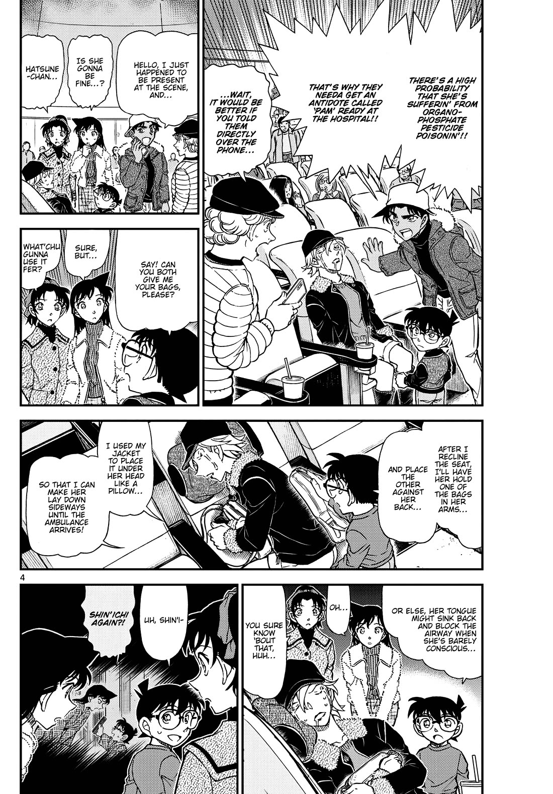 Detective Conan Chapter 1158 page 4 - Chapter 1158: An Eerie Sound