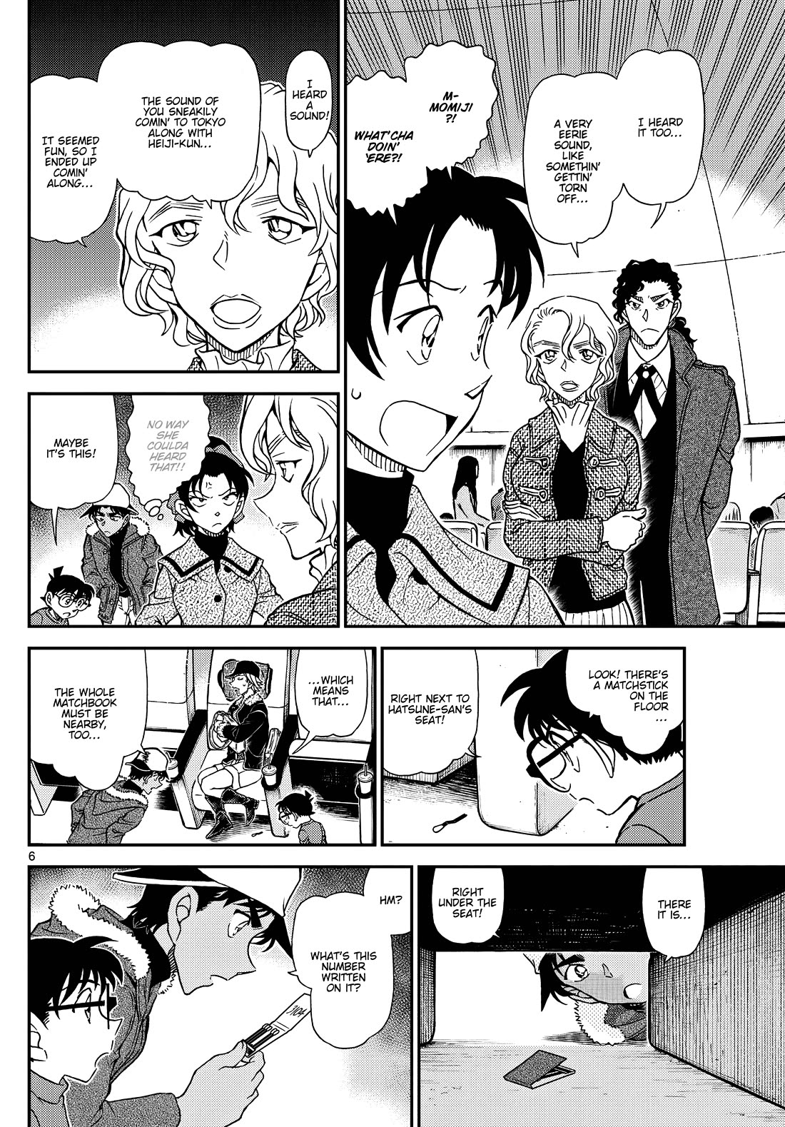 Detective Conan Chapter 1158 page 6 - Chapter 1158: An Eerie Sound