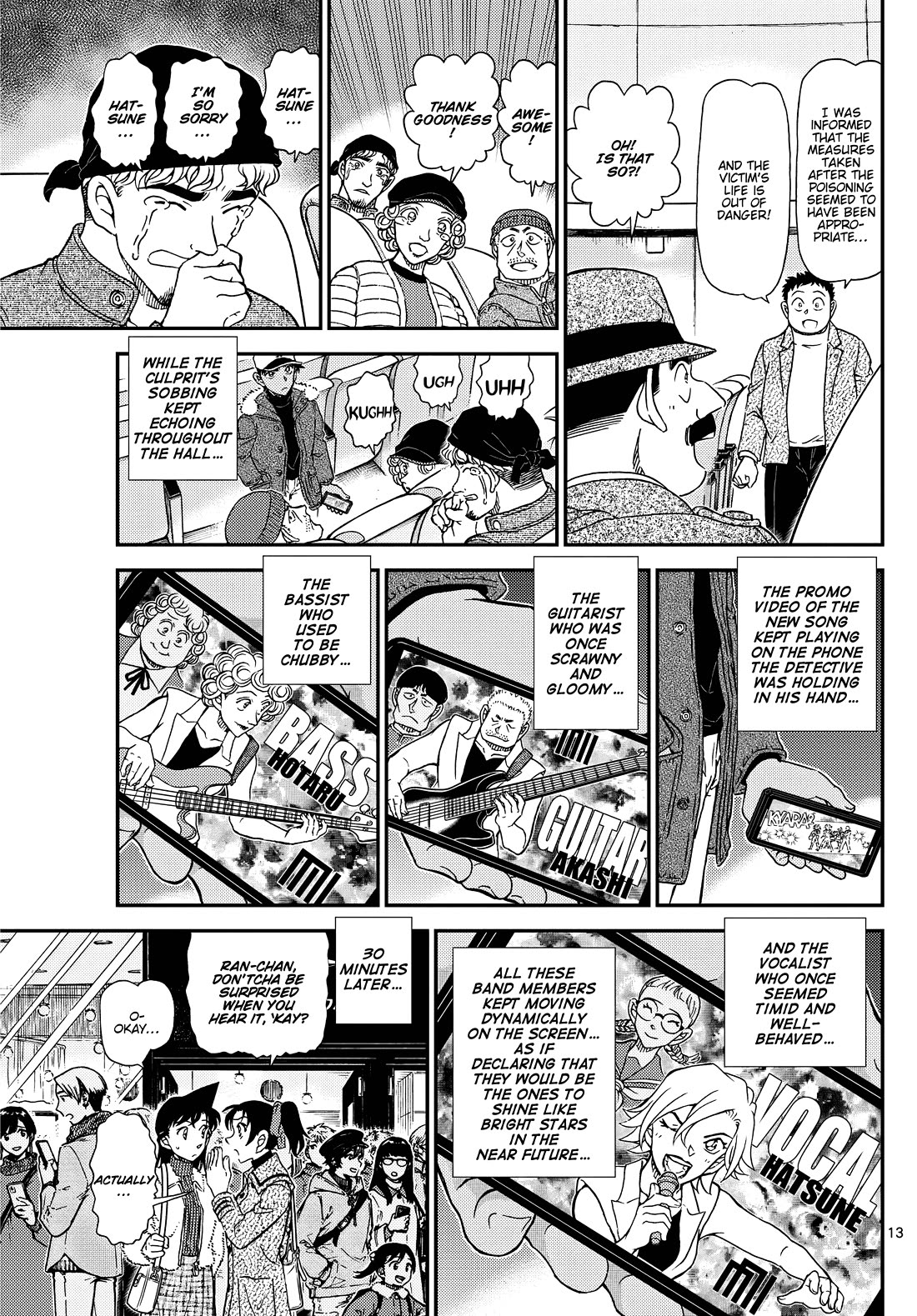 Detective Conan Chapter 1159 page 14 - Chapter 1159: I'm Still Fine