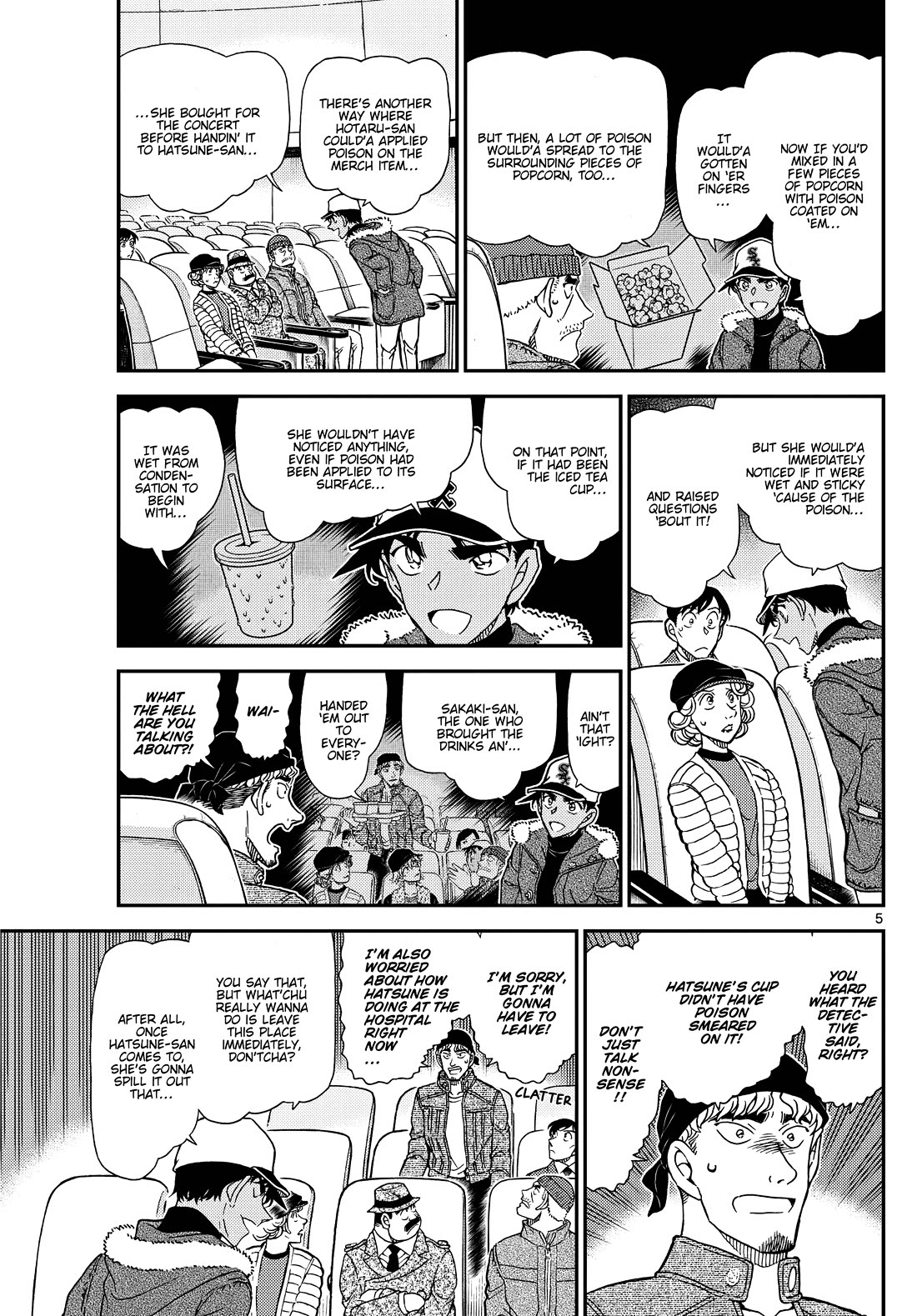 Detective Conan Chapter 1159 page 6 - Chapter 1159: I'm Still Fine