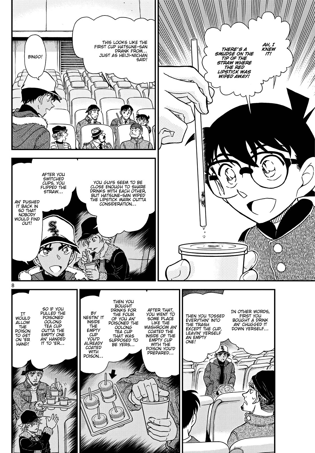 Detective Conan Chapter 1159 page 9 - Chapter 1159: I'm Still Fine