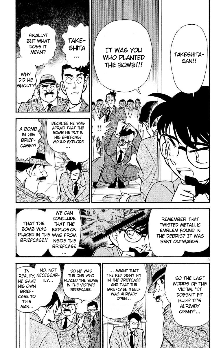 Detective Conan Chapter 116 page 10 - Chapter 116: Conan's Mistake