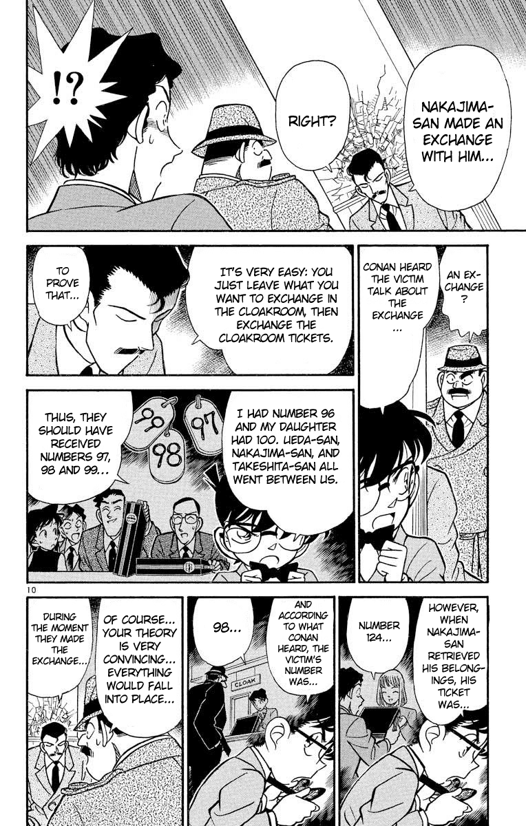 Detective Conan Chapter 116 page 11 - Chapter 116: Conan's Mistake