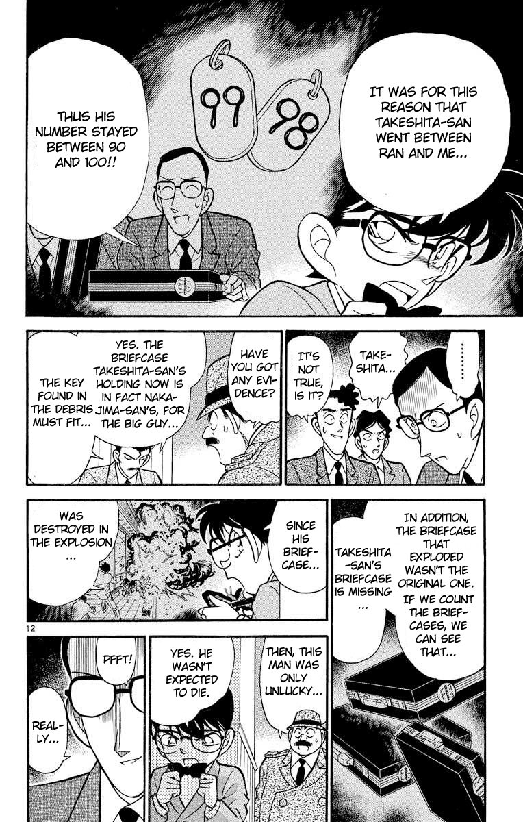 Detective Conan Chapter 116 page 13 - Chapter 116: Conan's Mistake