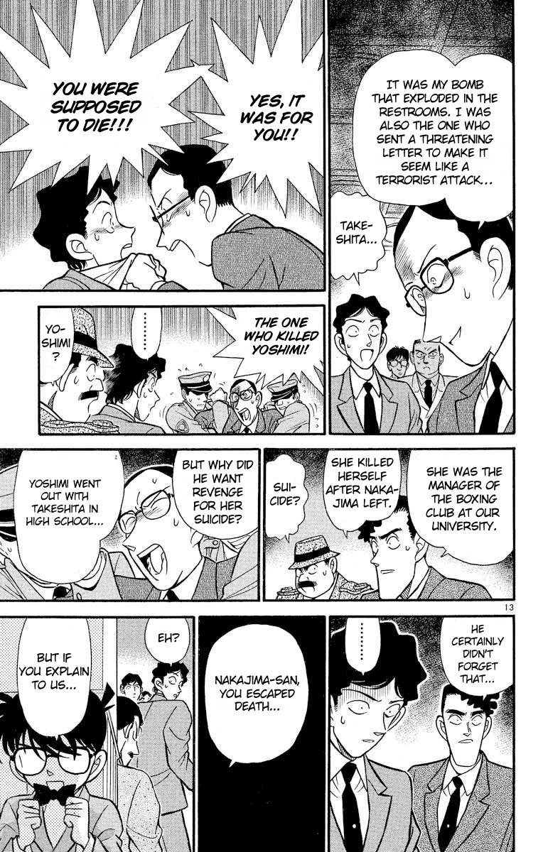 Detective Conan Chapter 116 page 14 - Chapter 116: Conan's Mistake