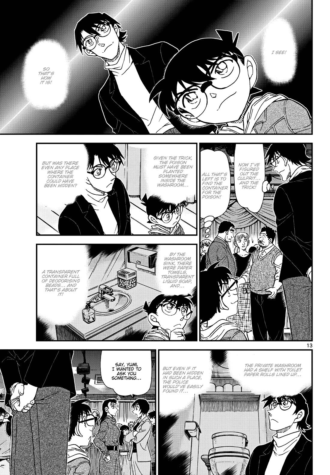 Detective Conan Chapter 1161 page 15 - Chapter 1161: Don't You Dare Lose