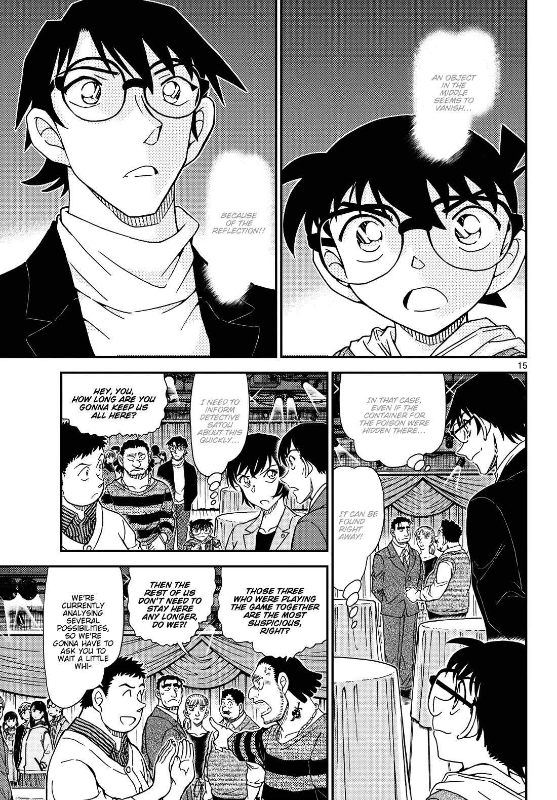 Detective Conan Chapter 1161 page 17 - Chapter 1161: Don't You Dare Lose