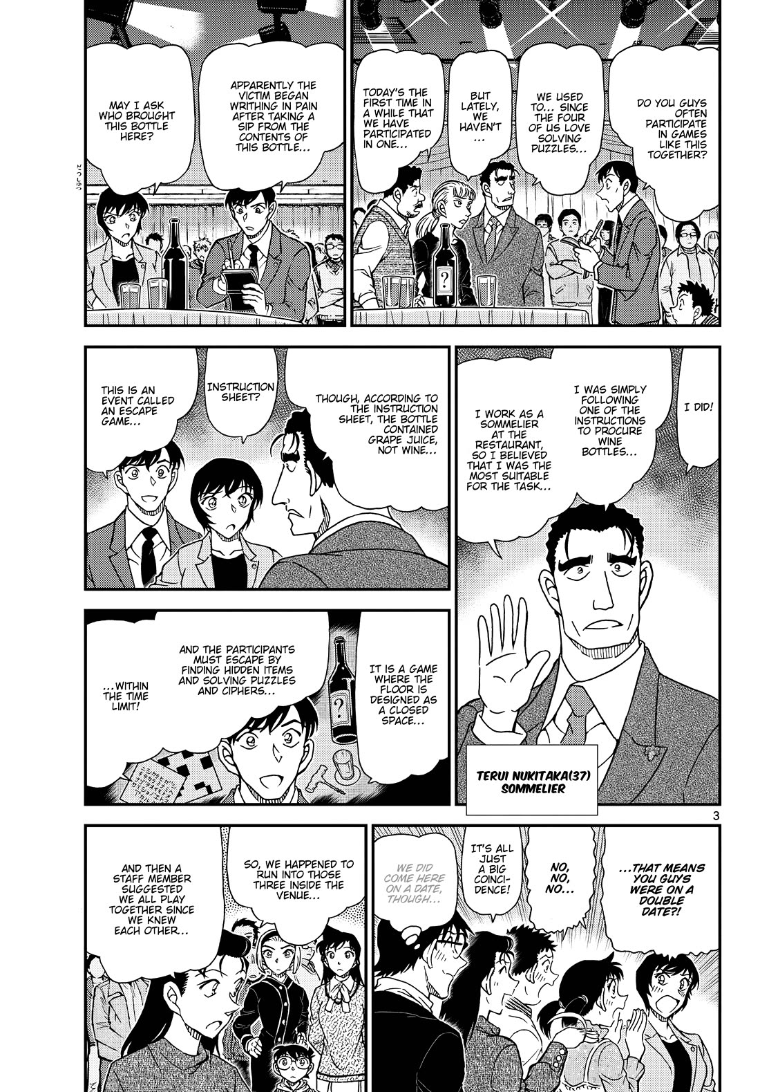 Detective Conan Chapter 1161 page 5 - Chapter 1161: Don't You Dare Lose