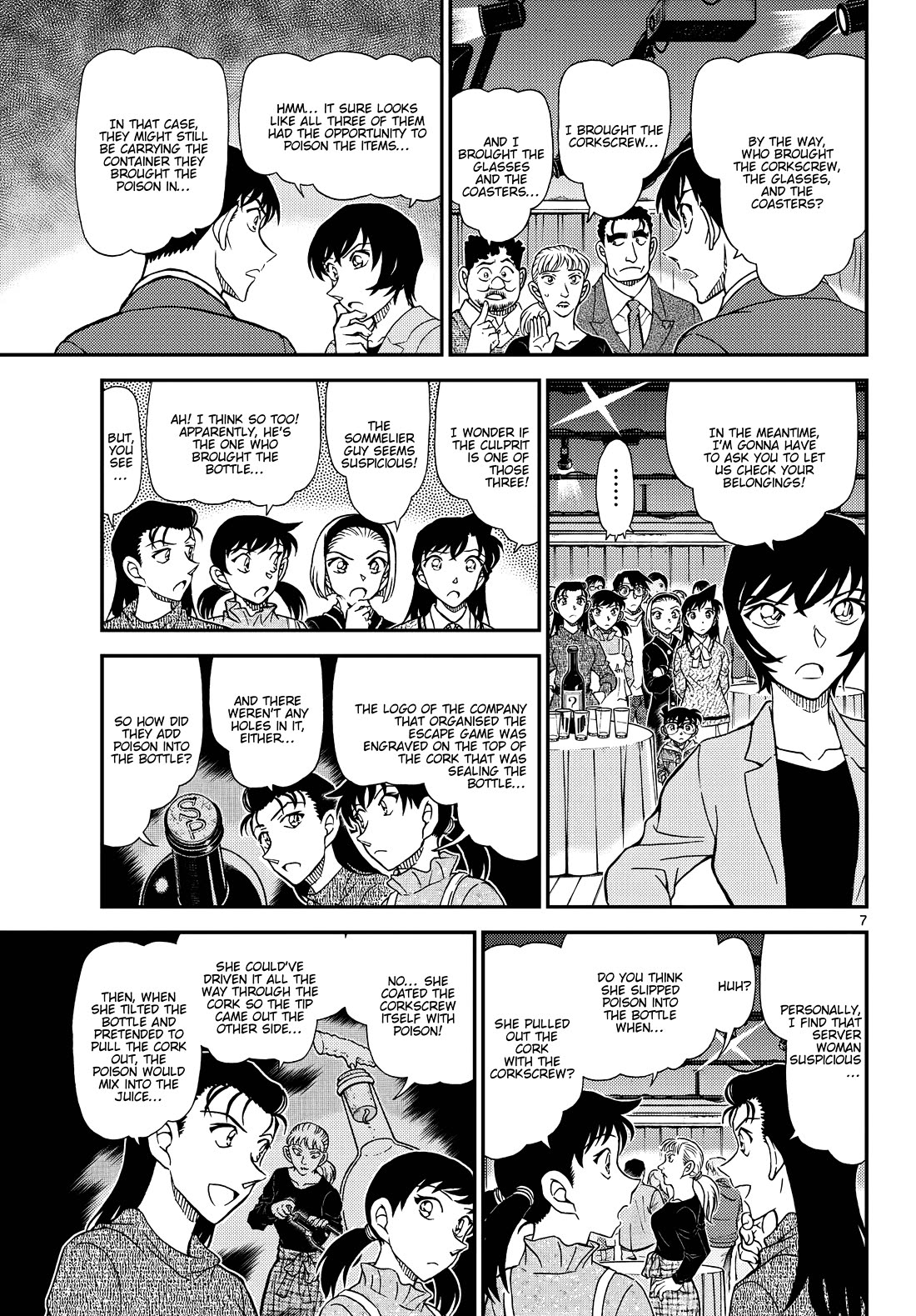 Detective Conan Chapter 1161 page 9 - Chapter 1161: Don't You Dare Lose