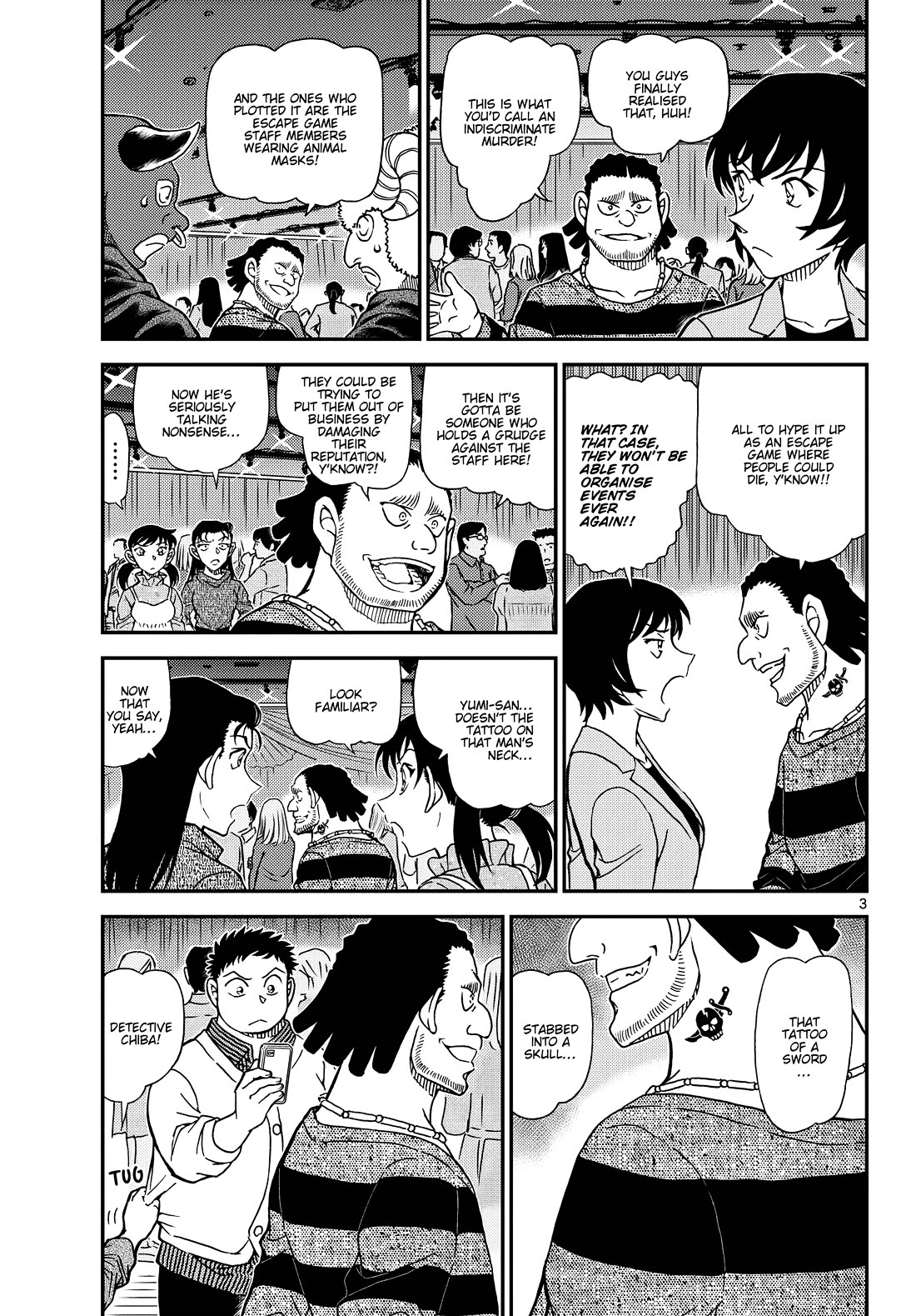 Detective Conan Chapter 1162 page 3 - Chapter 1162: A Detective From One's Own Side