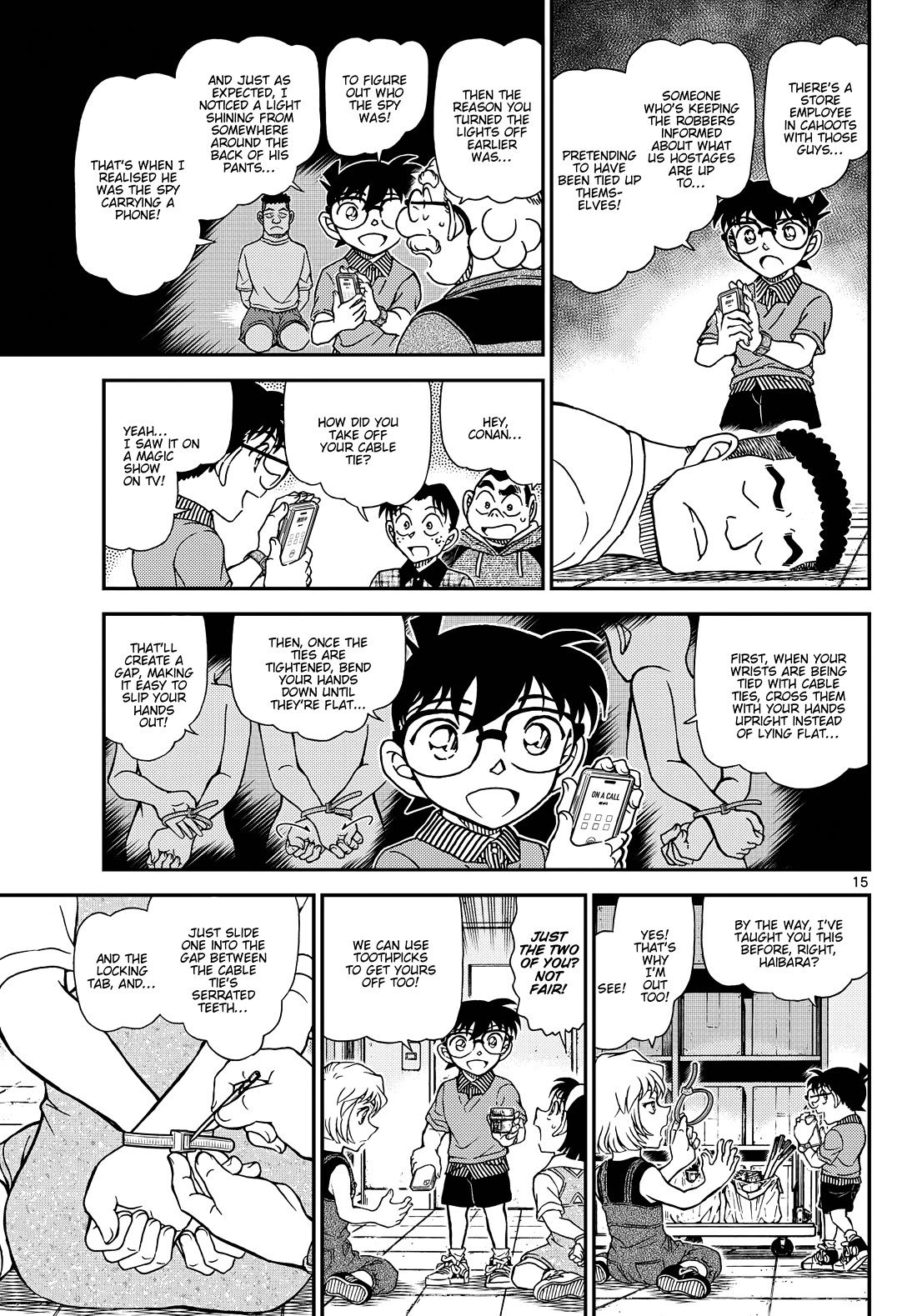 Detective Conan Chapter 1163 page 16 - Chapter 1163: A Gift From Sensei