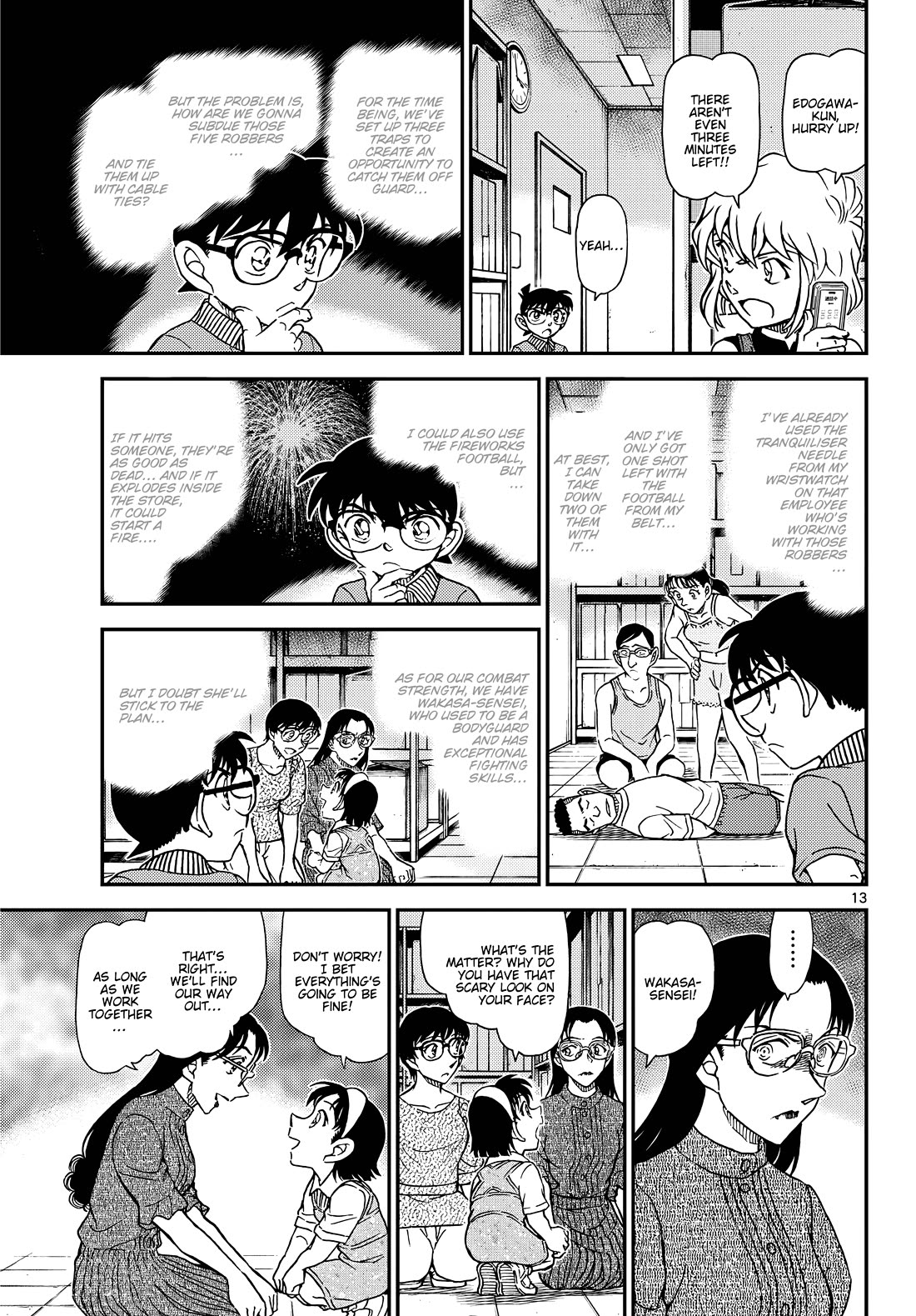 Detective Conan Chapter 1164 page 13 - Chapter 1164: Pranks Worth Risking Lives For