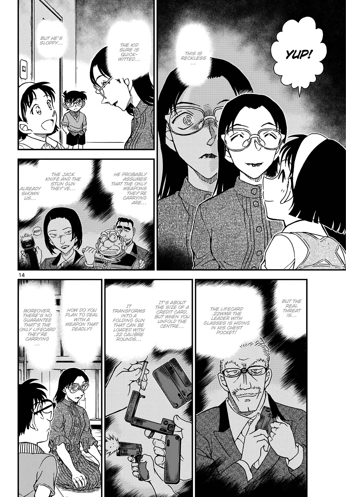 Detective Conan Chapter 1164 page 14 - Chapter 1164: Pranks Worth Risking Lives For