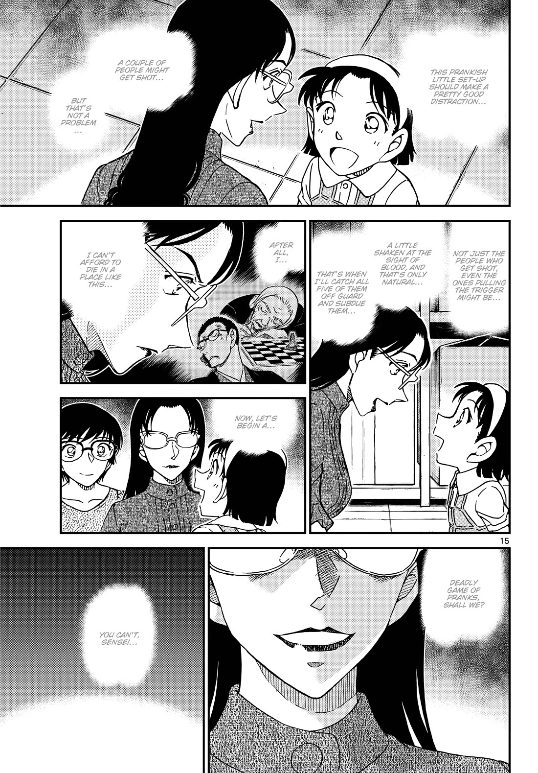 Detective Conan Chapter 1164 page 15 - Chapter 1164: Pranks Worth Risking Lives For