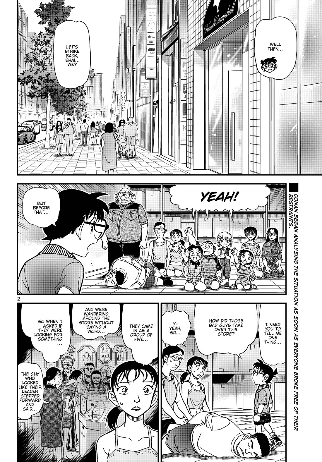 Detective Conan Chapter 1164 page 2 - Chapter 1164: Pranks Worth Risking Lives For