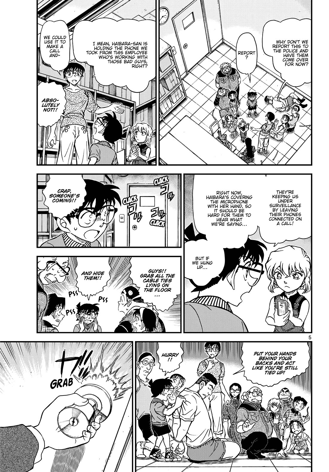 Detective Conan Chapter 1164 page 5 - Chapter 1164: Pranks Worth Risking Lives For