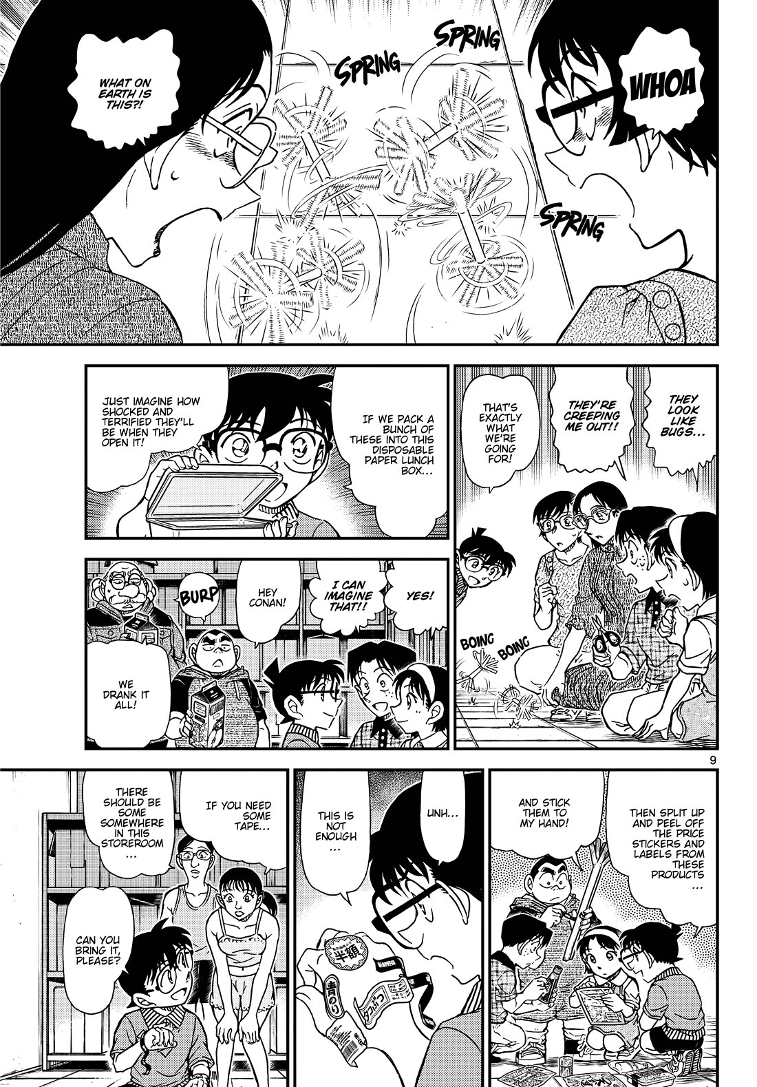 Detective Conan Chapter 1164 page 9 - Chapter 1164: Pranks Worth Risking Lives For