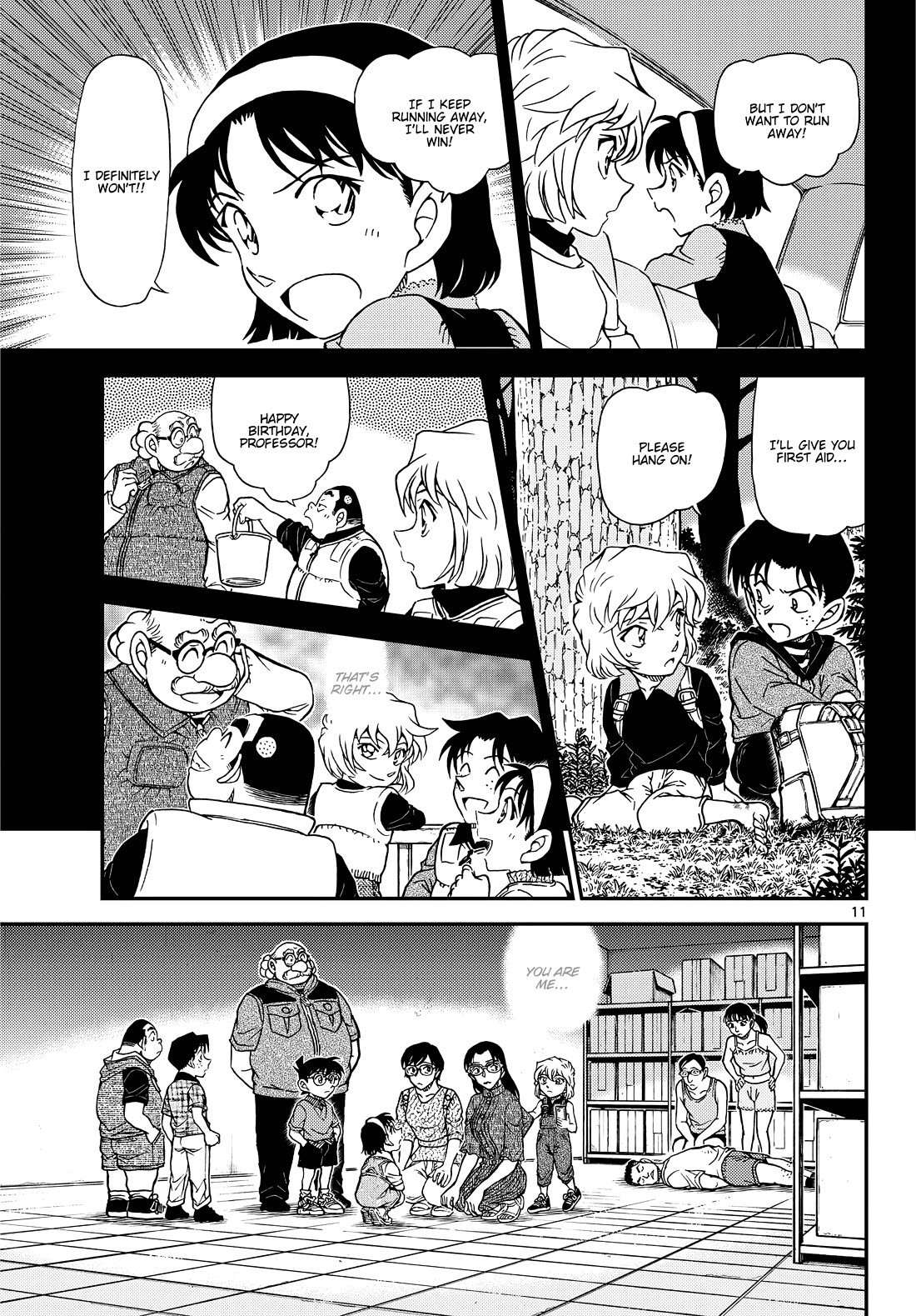 Detective Conan Chapter 1165 page 11 - Chapter 1165: A Murderous Intent Born Of Loneliness