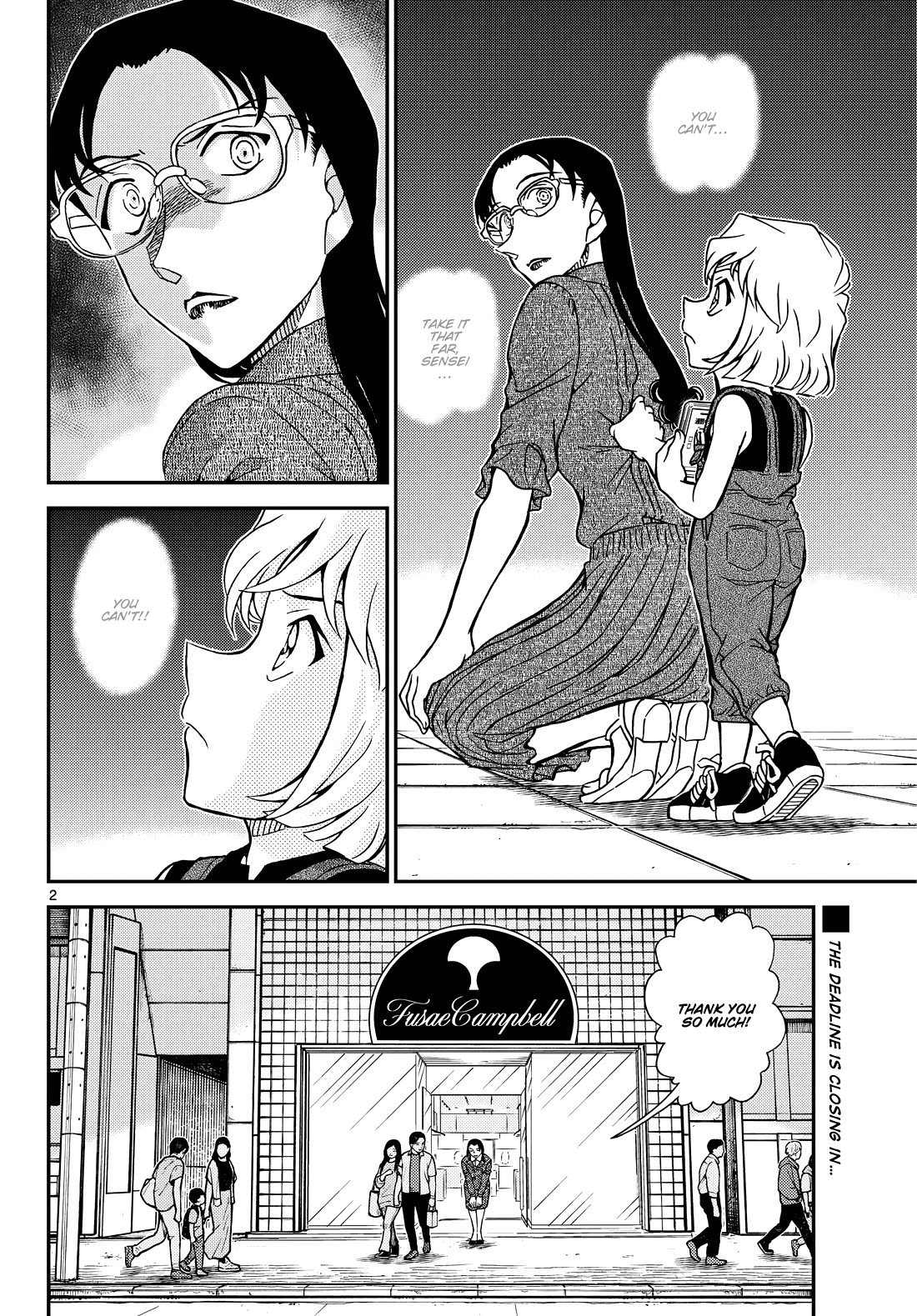 Detective Conan Chapter 1165 page 2 - Chapter 1165: A Murderous Intent Born Of Loneliness