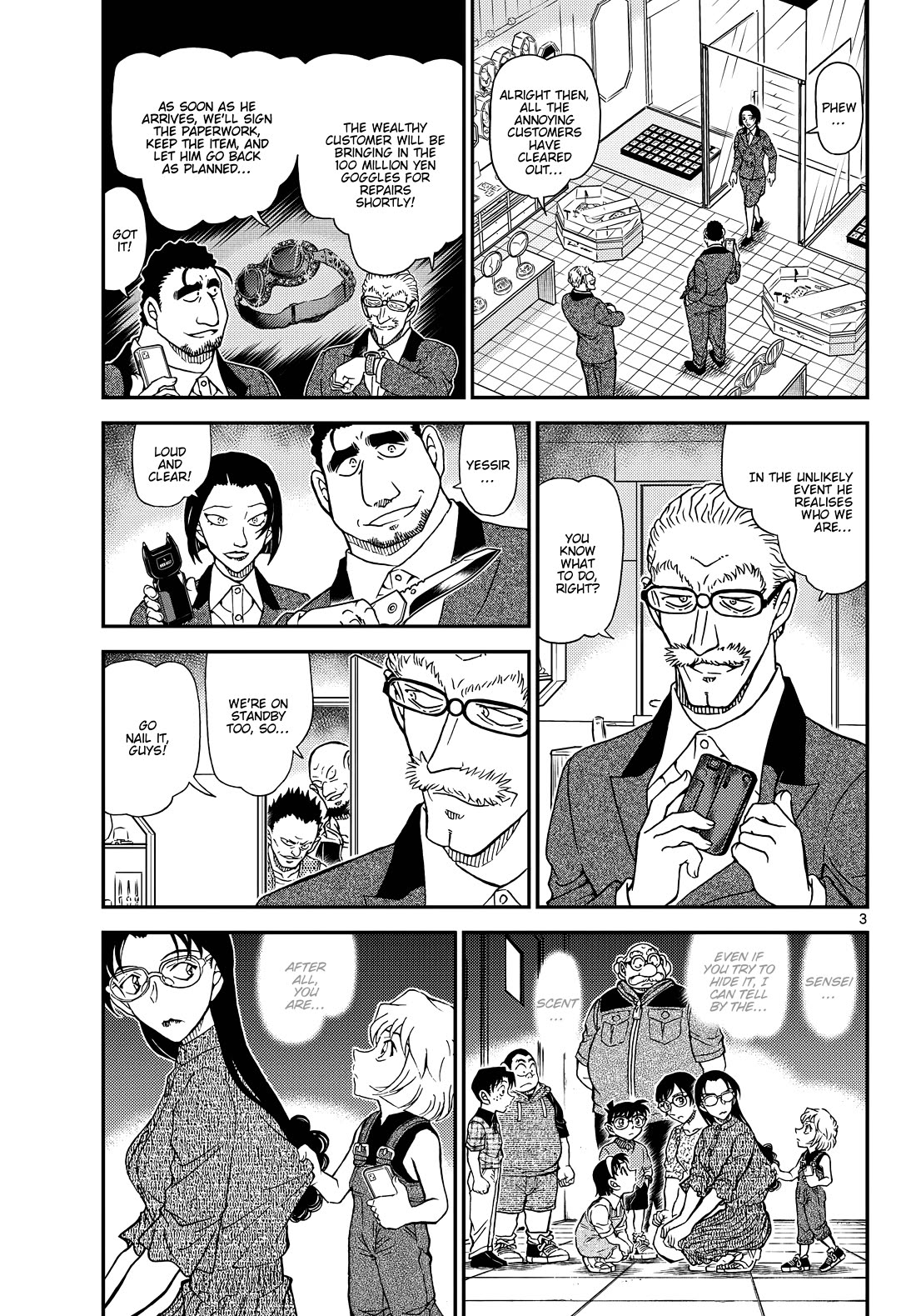 Detective Conan Chapter 1165 page 3 - Chapter 1165: A Murderous Intent Born Of Loneliness
