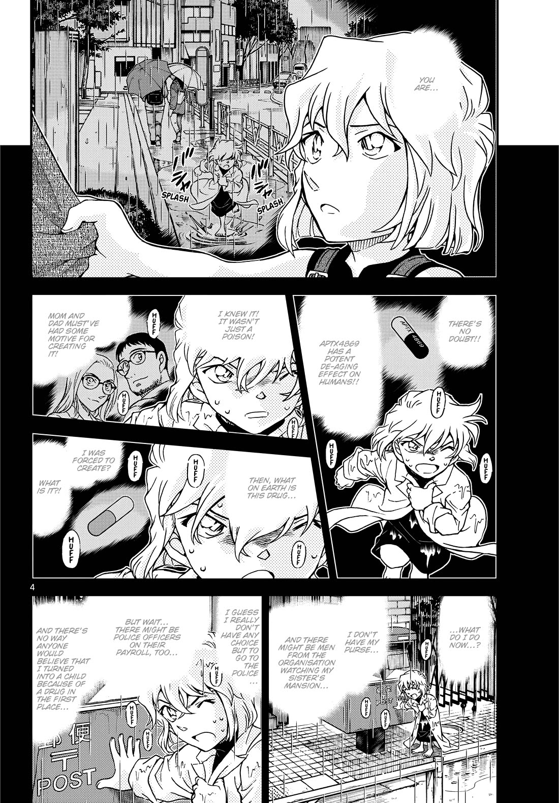 Detective Conan Chapter 1165 page 4 - Chapter 1165: A Murderous Intent Born Of Loneliness