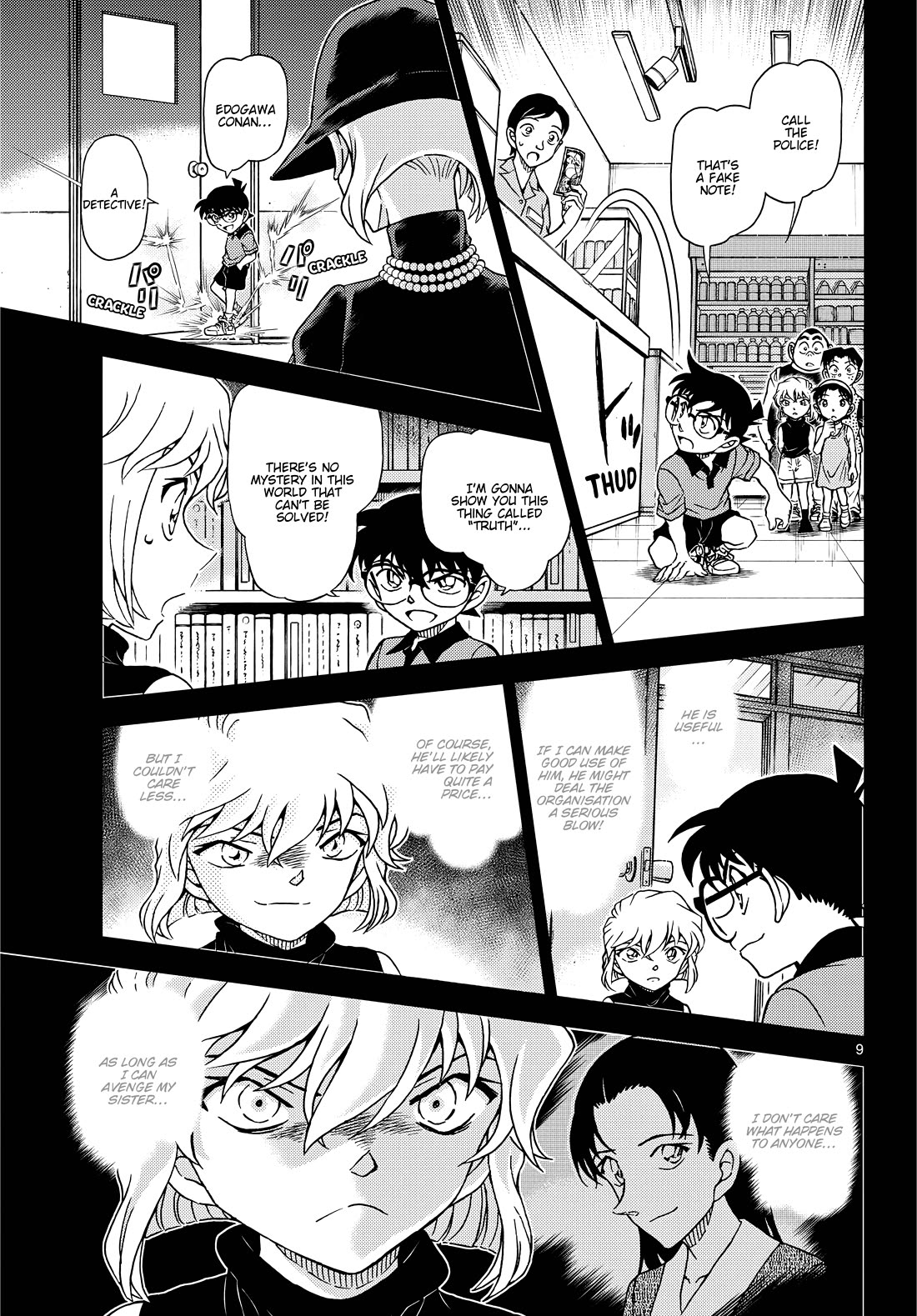 Detective Conan Chapter 1165 page 9 - Chapter 1165: A Murderous Intent Born Of Loneliness