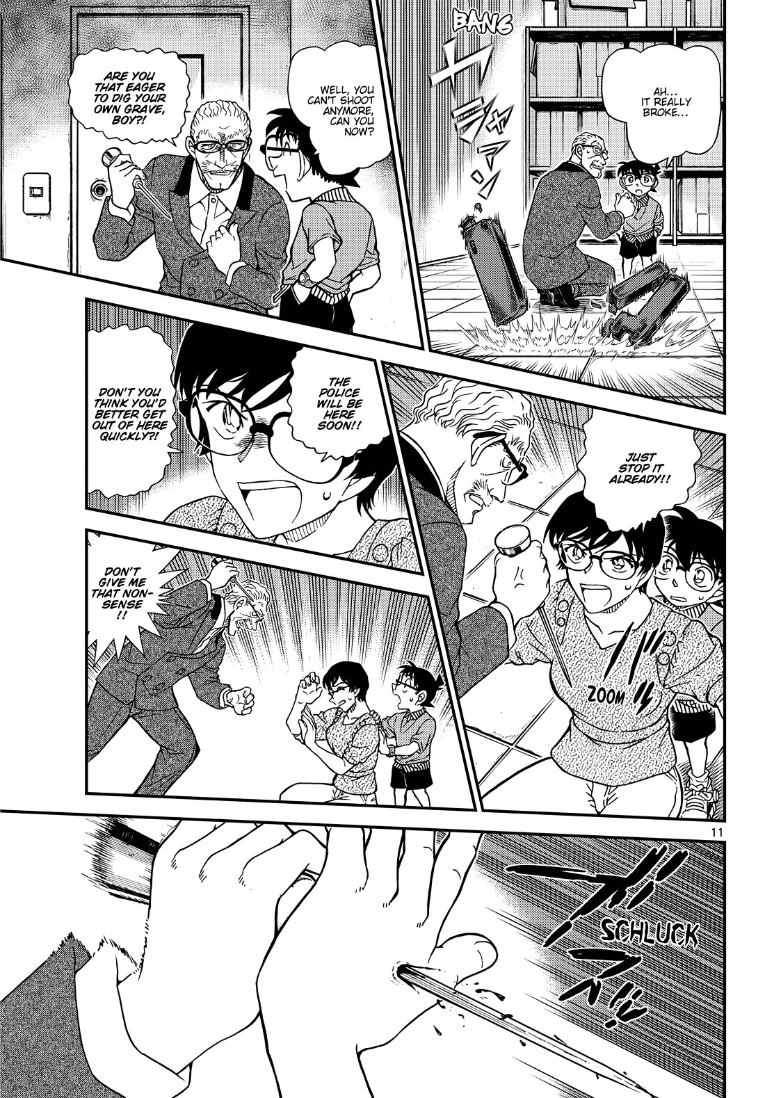 Detective Conan Chapter 1166 page 11 - Chapter 1166: Sensei's Payback