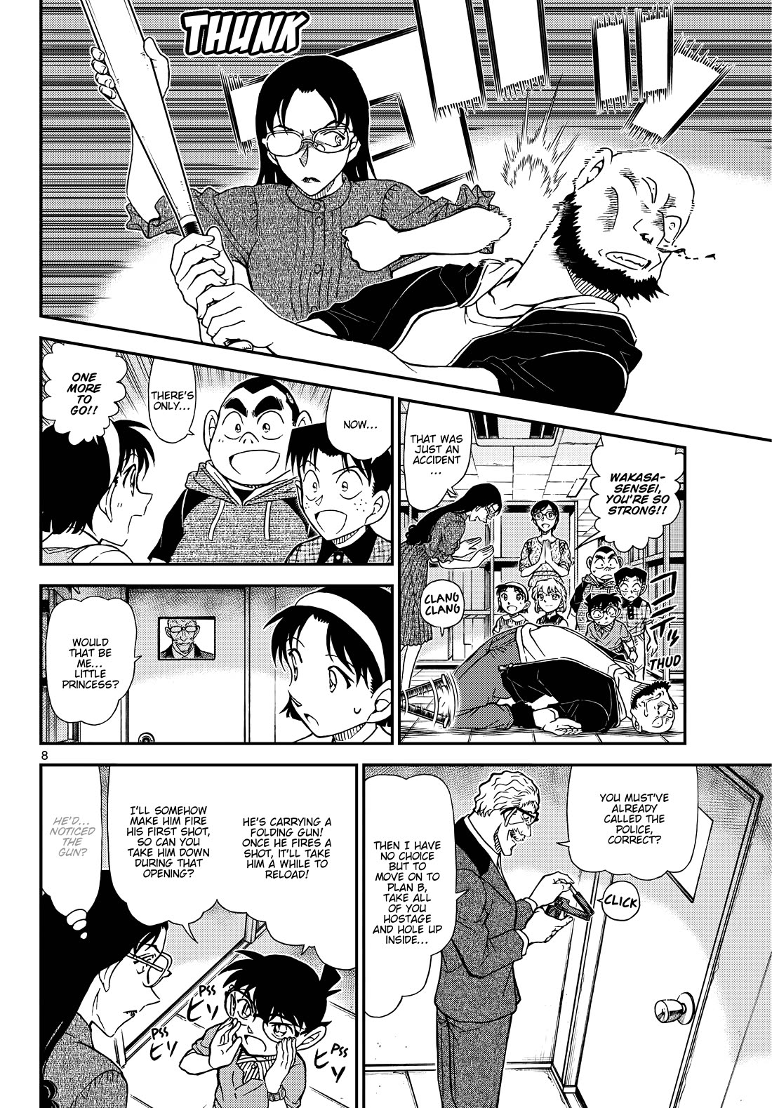 Detective Conan Chapter 1166 page 8 - Chapter 1166: Sensei's Payback
