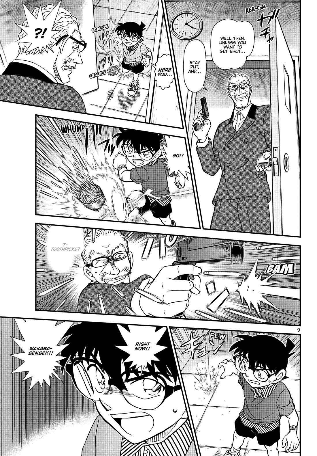 Detective Conan Chapter 1166 page 9 - Chapter 1166: Sensei's Payback