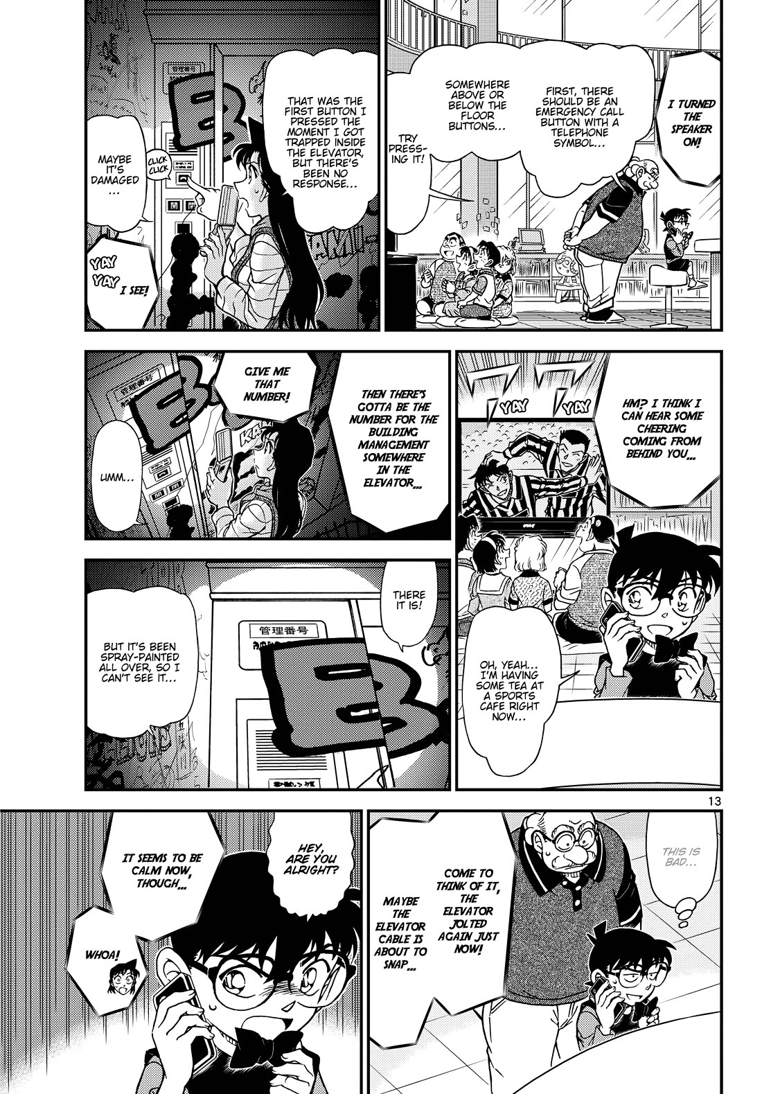 Detective Conan Chapter 1167 page 13 - Chapter 1167: Ran Lost Her Way