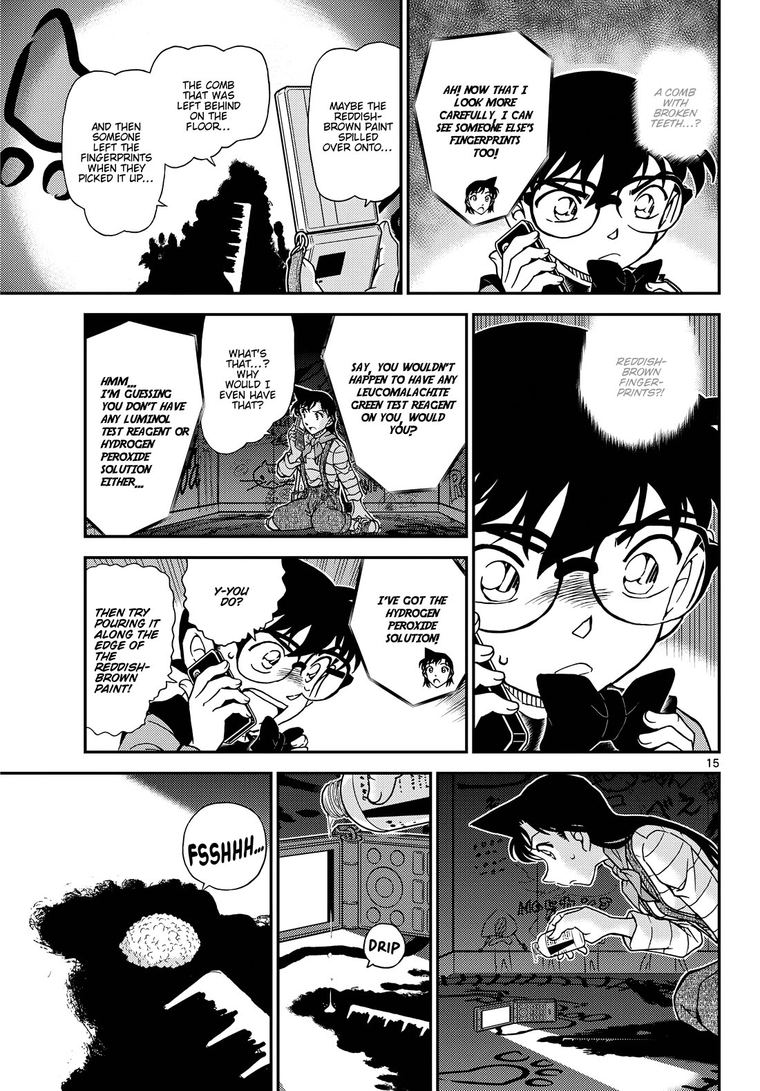 Detective Conan Chapter 1167 page 15 - Chapter 1167: Ran Lost Her Way