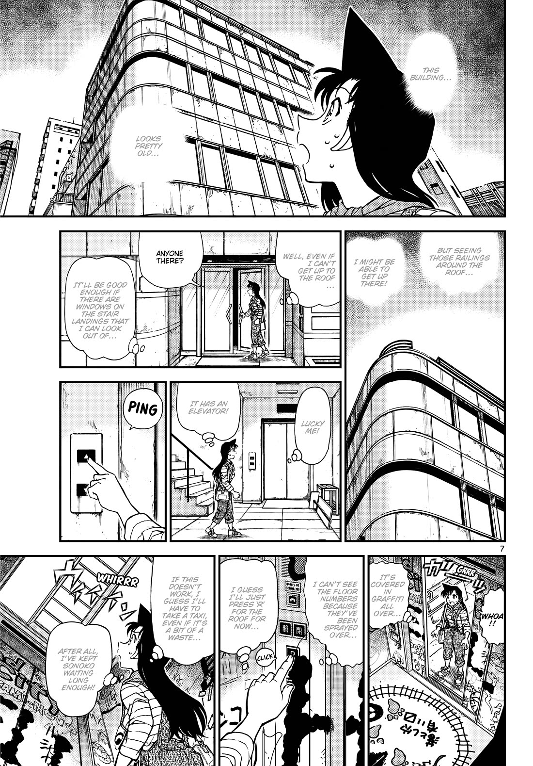 Detective Conan Chapter 1167 page 7 - Chapter 1167: Ran Lost Her Way