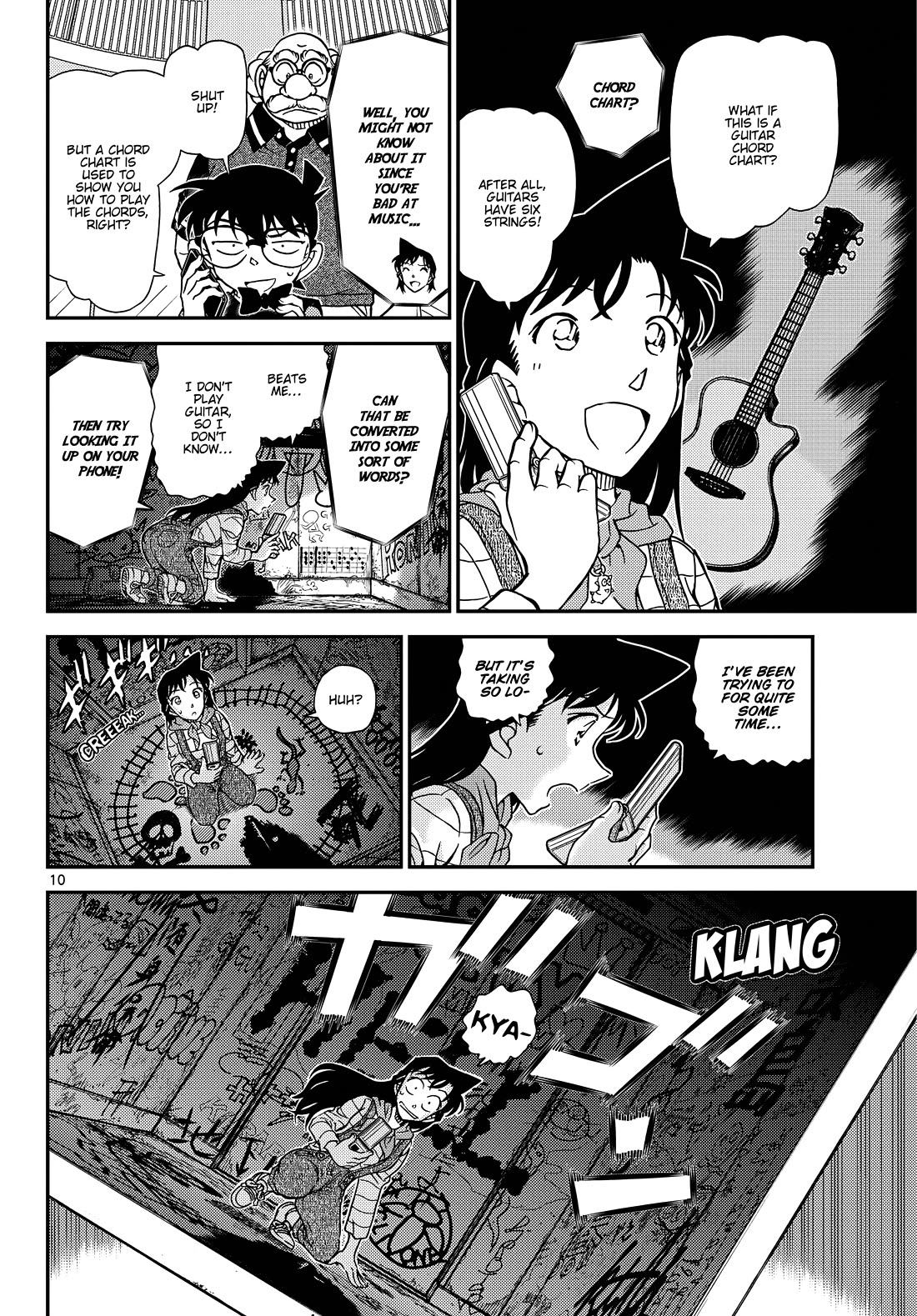 Detective Conan Chapter 1168 page 10 - Chapter 1168: A Mark Place Deliberately