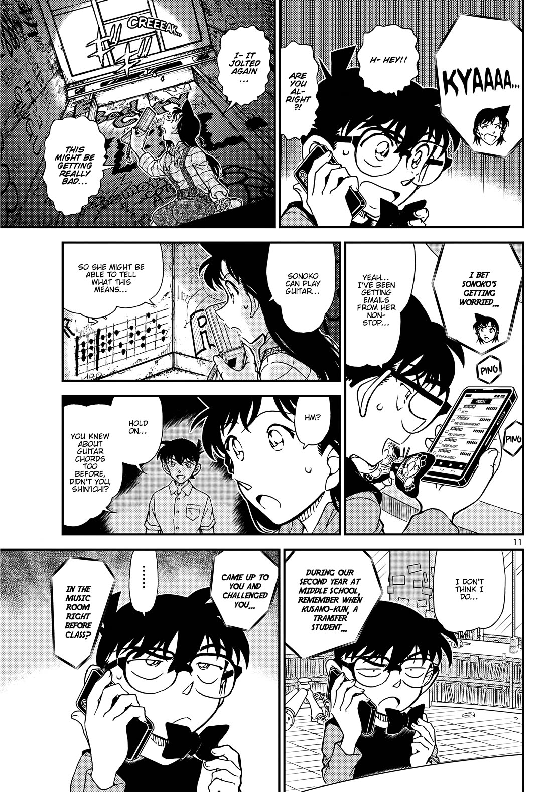 Detective Conan Chapter 1168 page 11 - Chapter 1168: A Mark Place Deliberately