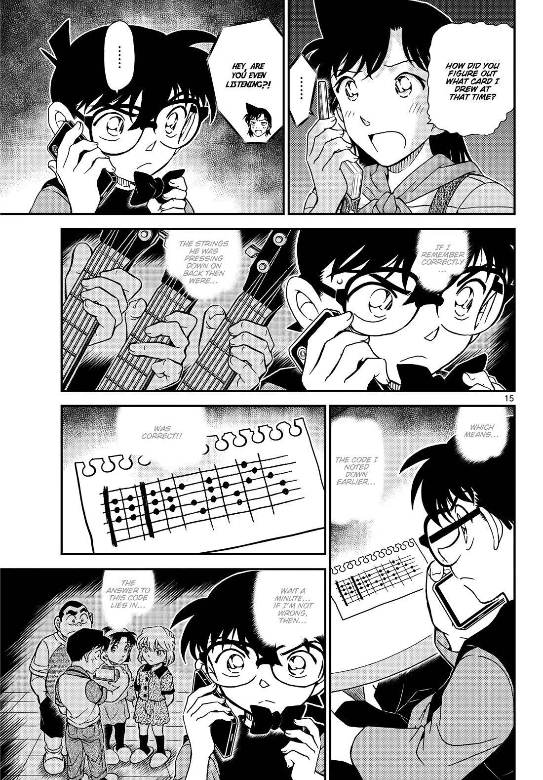 Detective Conan Chapter 1168 page 15 - Chapter 1168: A Mark Place Deliberately