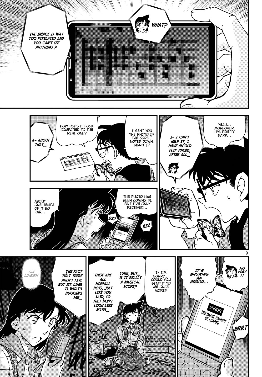 Detective Conan Chapter 1168 page 9 - Chapter 1168: A Mark Place Deliberately