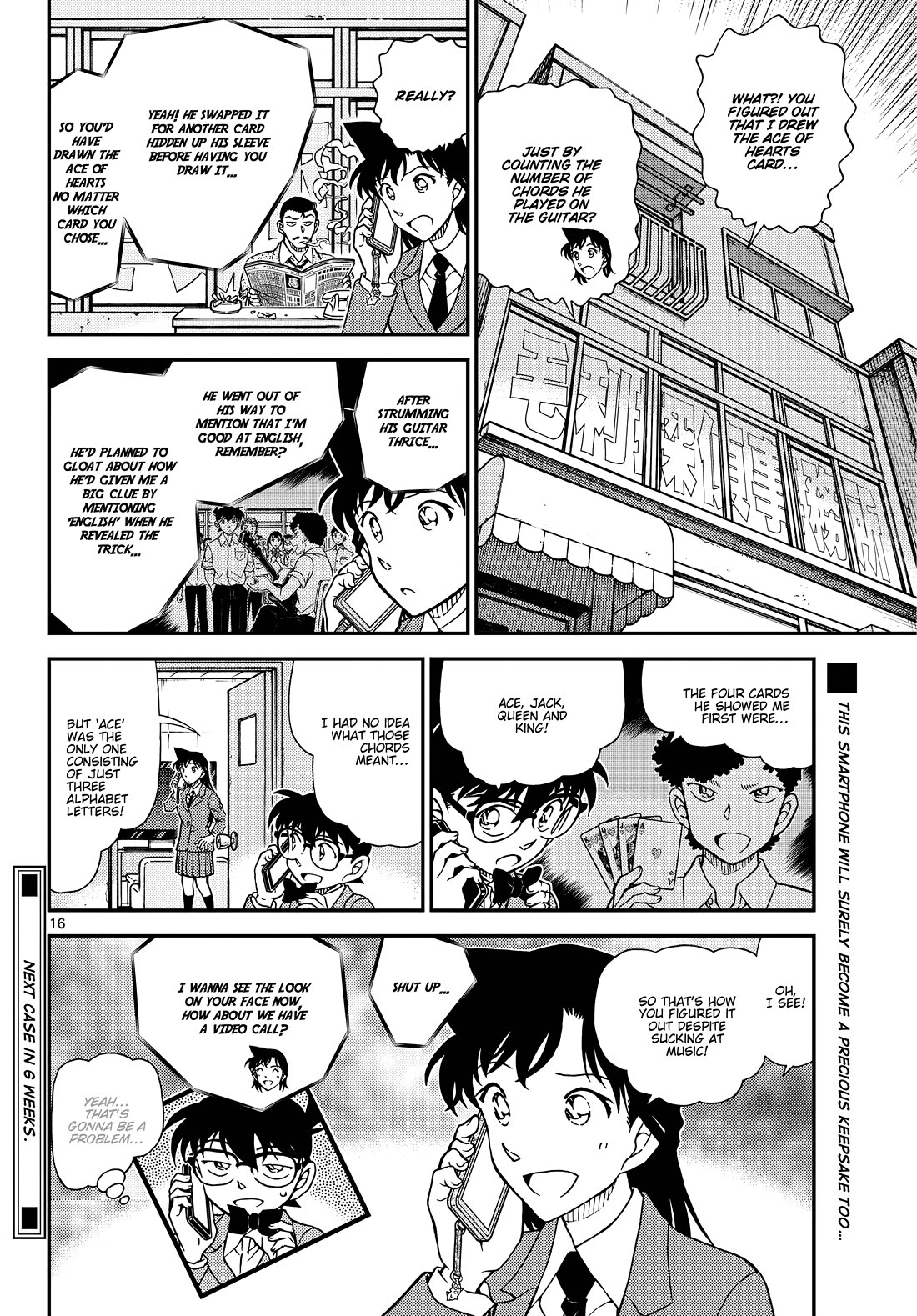 Detective Conan Chapter 1169 page 16 - Chapter 1169: The Bloody Code