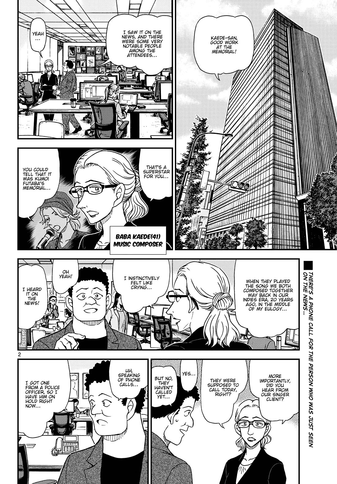Detective Conan Chapter 1169 page 2 - Chapter 1169: The Bloody Code