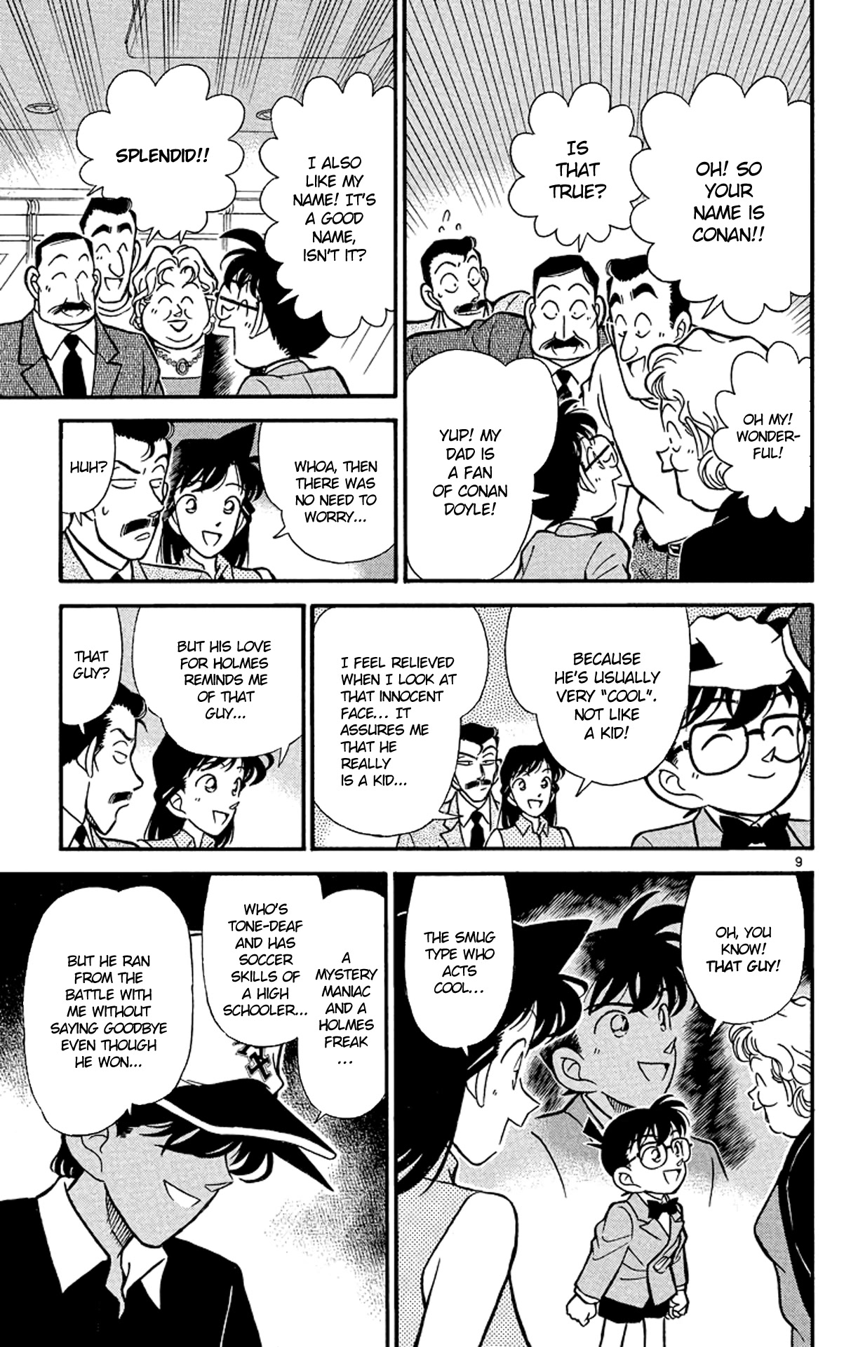 Detective Conan Chapter 117 page 10 - Chapter 117: A Gathering at the Mycroft
