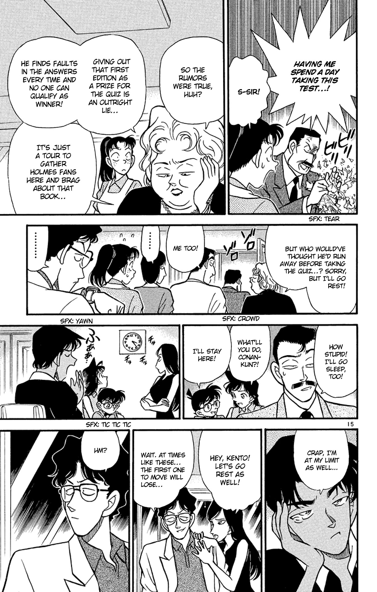 Detective Conan Chapter 117 page 16 - Chapter 117: A Gathering at the Mycroft