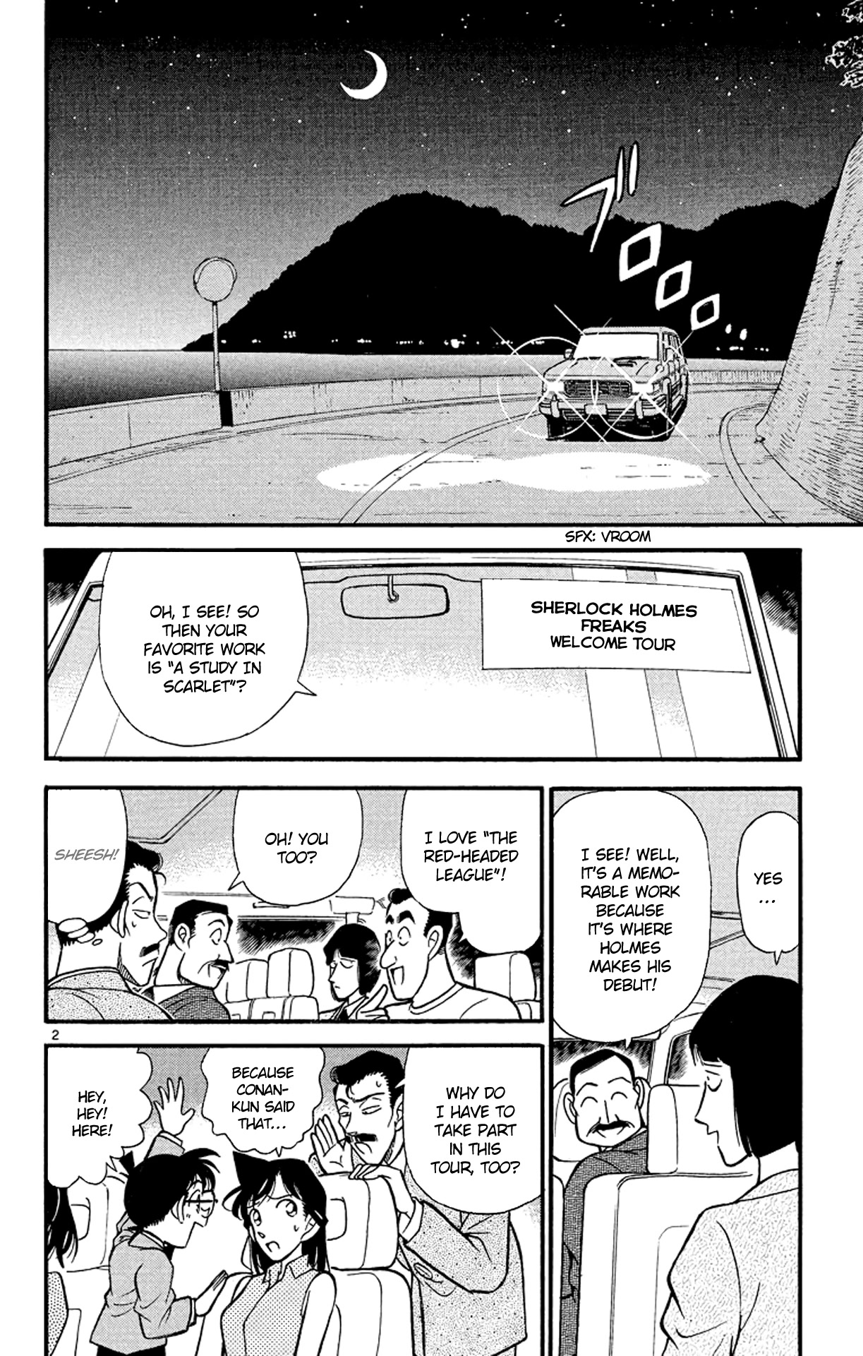 Detective Conan Chapter 117 page 3 - Chapter 117: A Gathering at the Mycroft