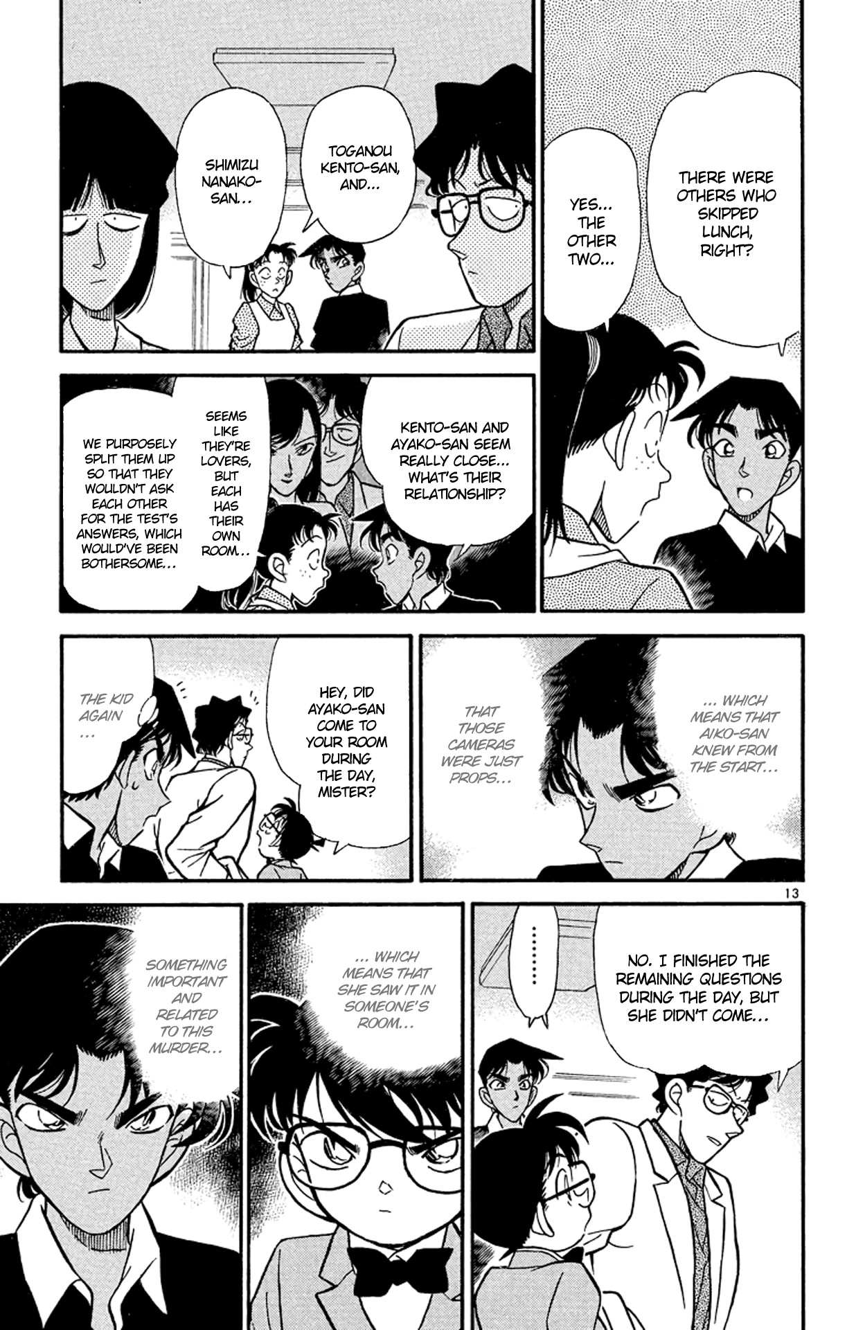 Detective Conan Chapter 118 page 14 - Chapter 118: The Woman Who Knew Too Much