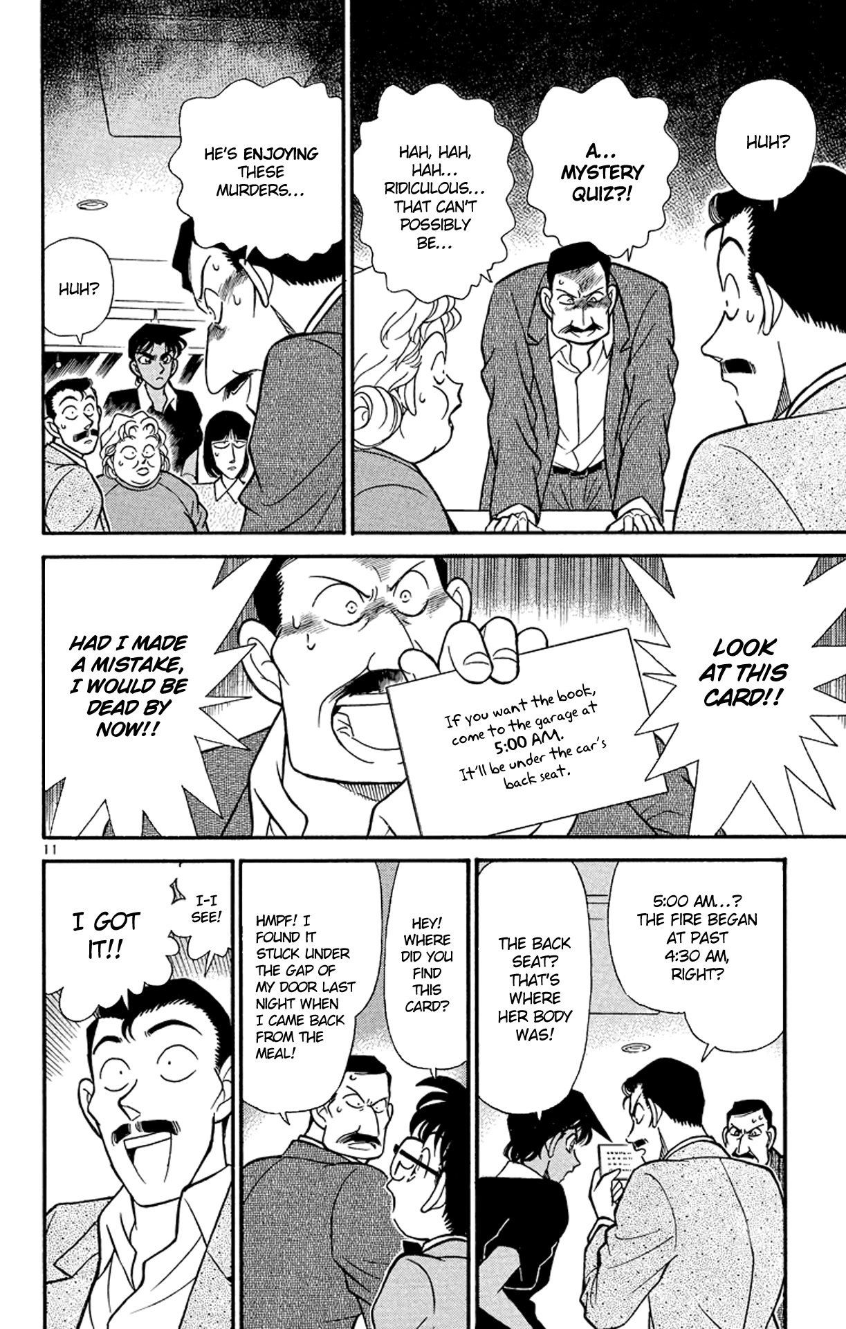 Detective Conan Chapter 119 page 12 - Chapter 119: The Mysterious Explosion