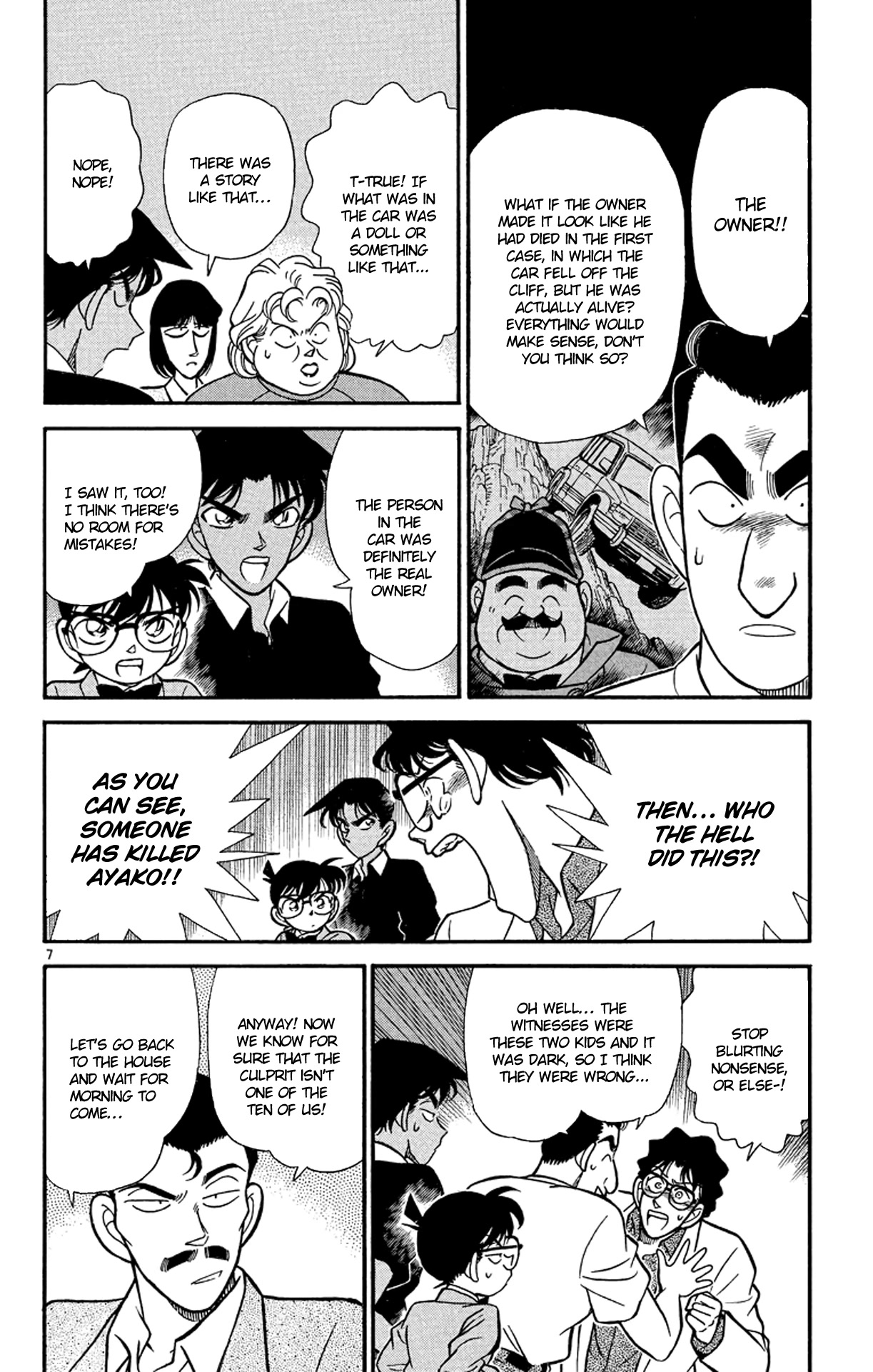 Detective Conan Chapter 119 page 8 - Chapter 119: The Mysterious Explosion